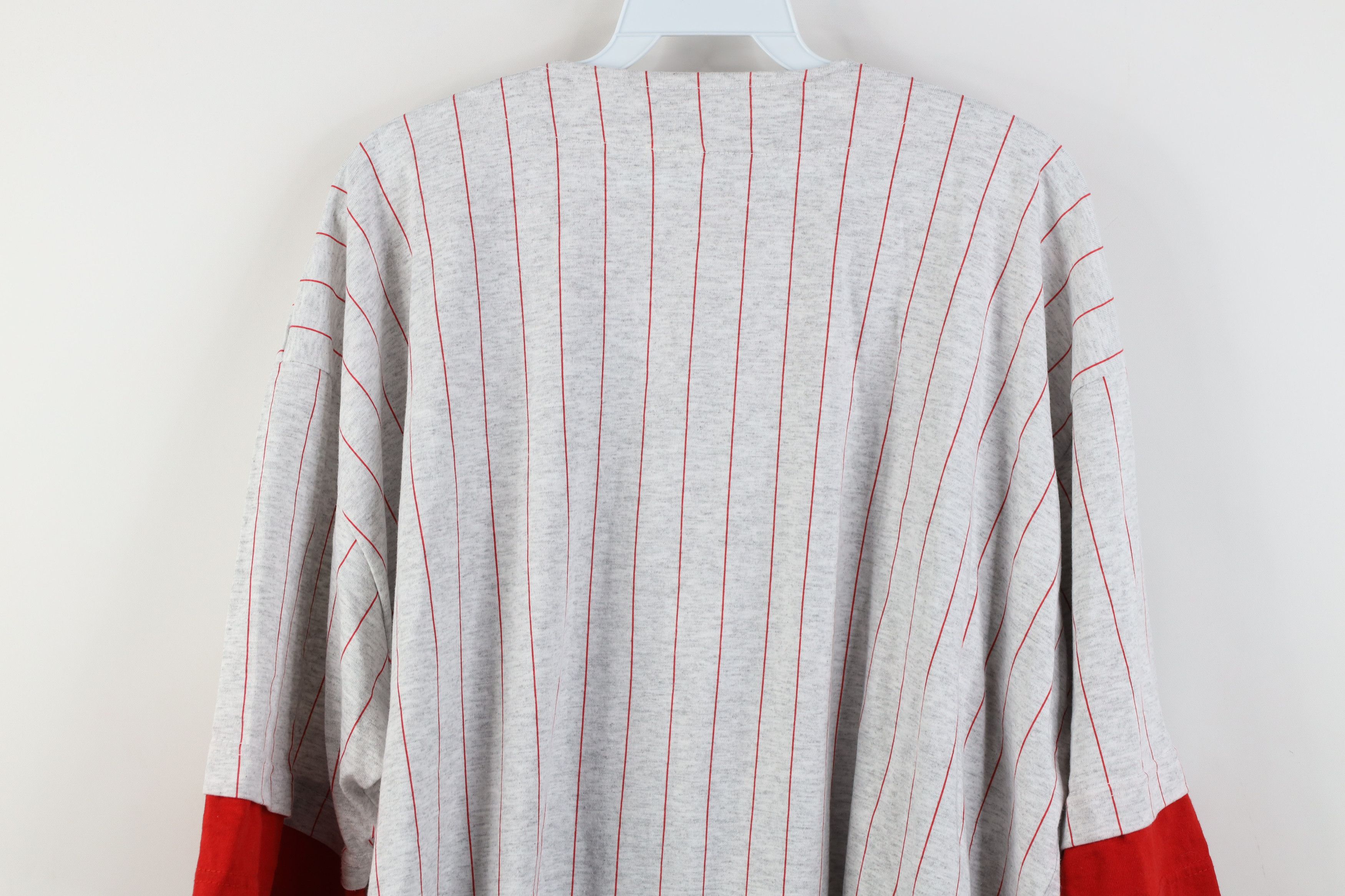 Vintage Vintage 90s Super Fitness Toledo Baseball Jersey Gray USA Size US XXL / EU 58 / 5 - 11 Thumbnail