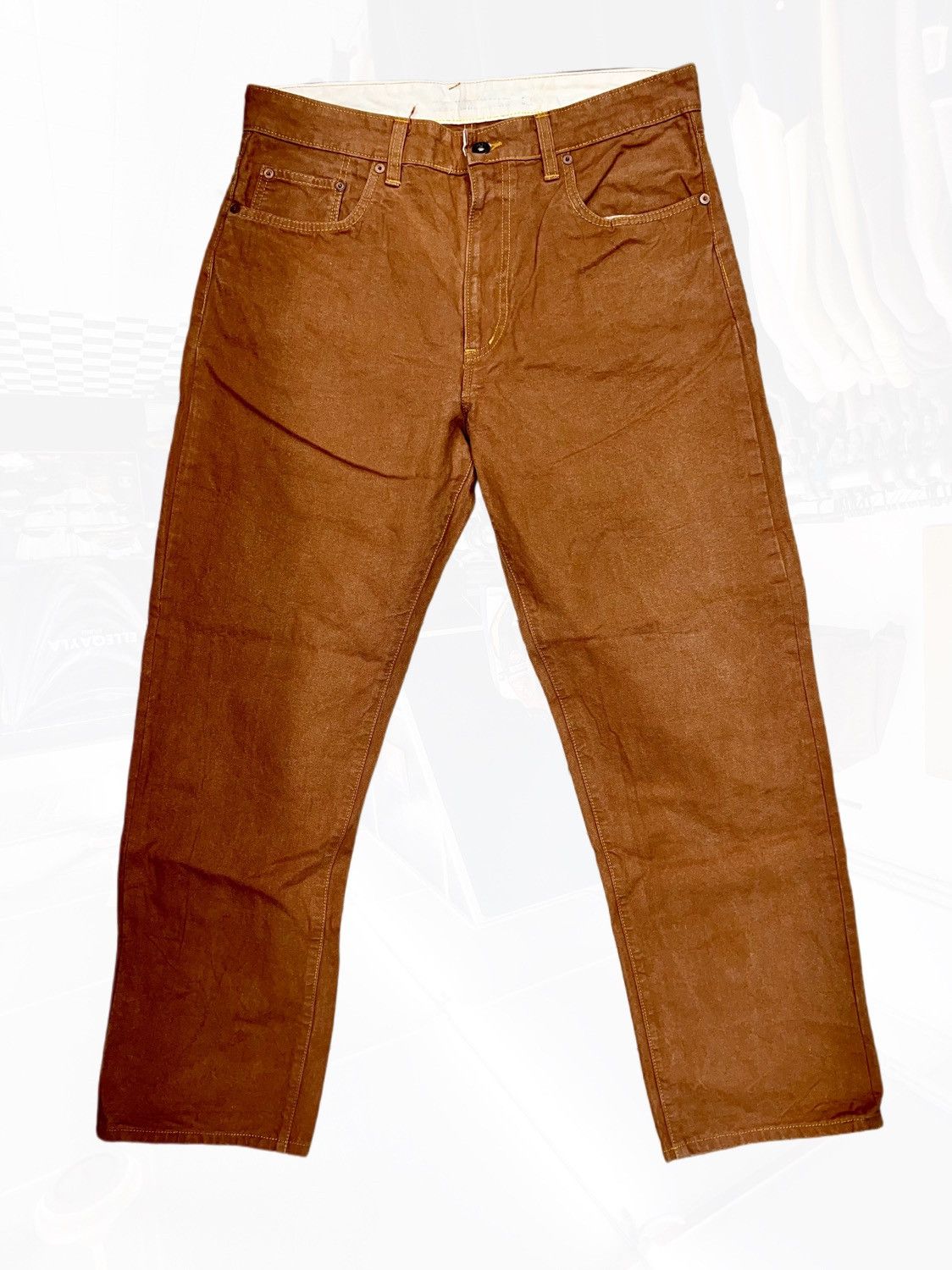 Vintage Vintage 80s Unbranded Worker Pants Size US 34 / EU 50 - 1 Thumbnail