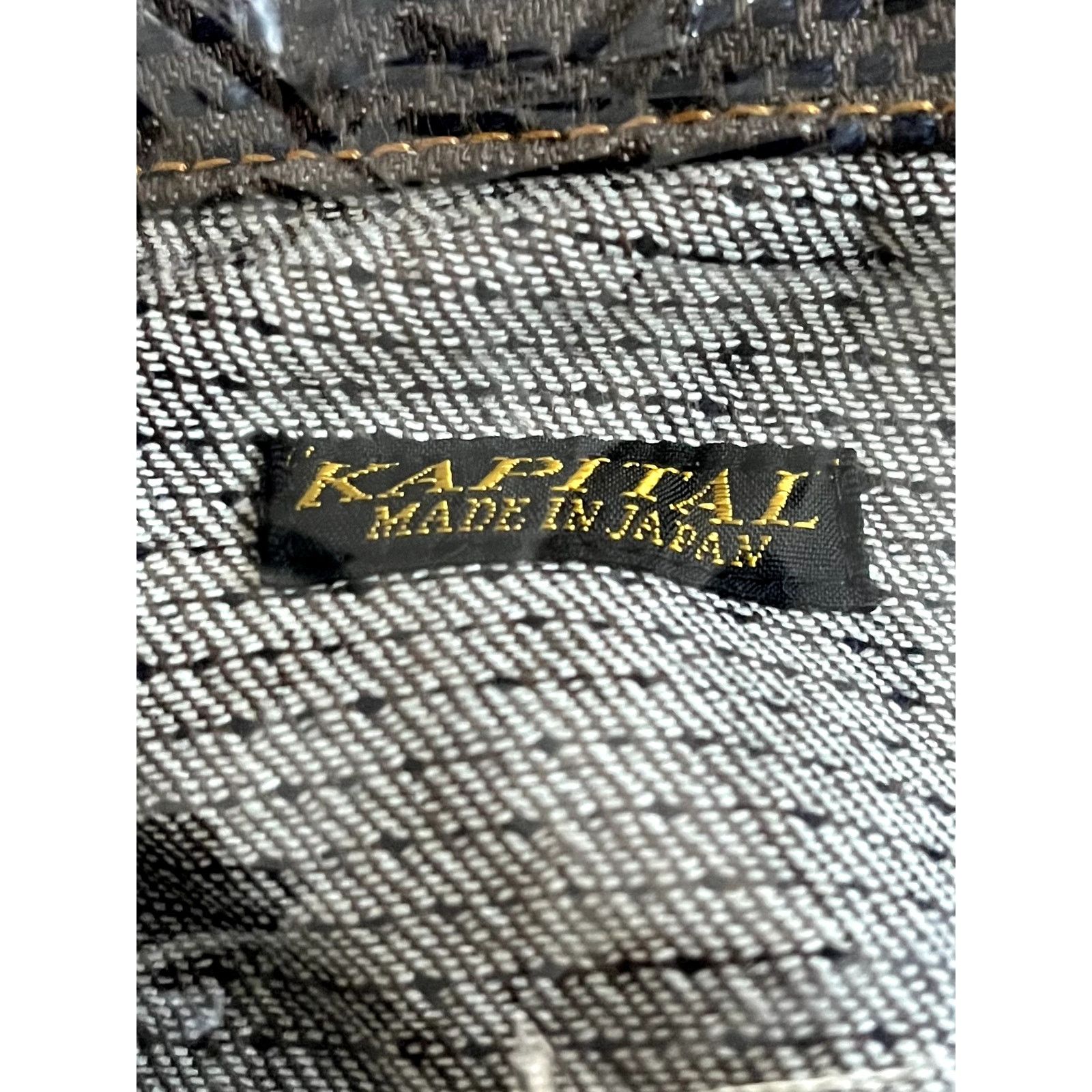 Kapital (SIZE 6) Kapital Century Denim No. 7+S Type 1 Jacket Size US XXL / EU 58 / 5 - 3 Thumbnail