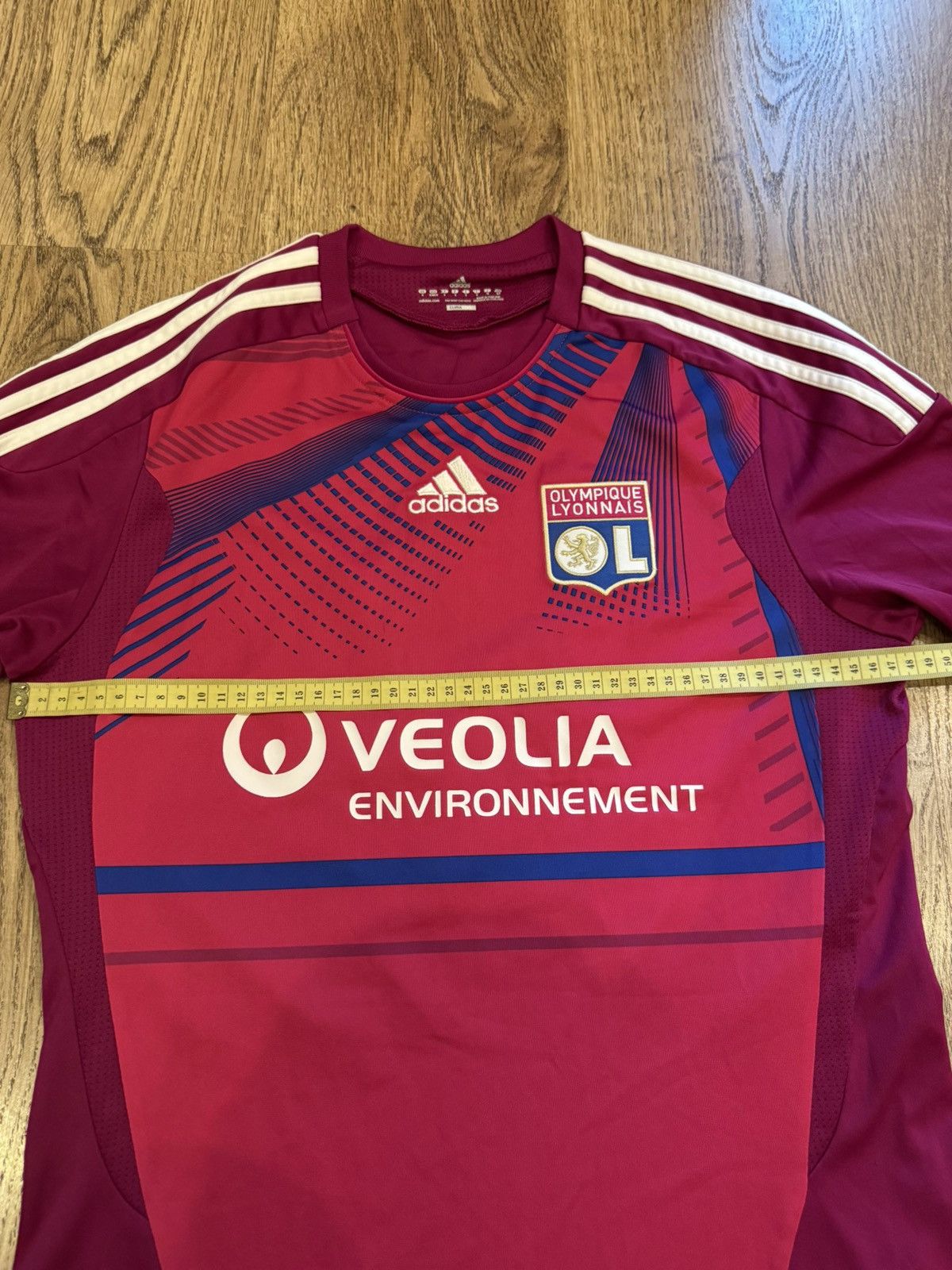 Adidas OLYMPIQUE LYONNAIS LYON 2011/2012 JERSEY ADIDAS SIZ S V13350 Size US S / EU 44-46 / 1 - 3 Thumbnail