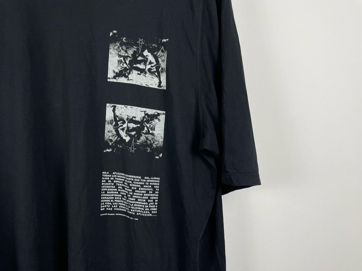 Rick Owens Drkshdw Rick Owens DRKSHDW Printed Tee Size US M / EU 48-50 / 2 - 9 Thumbnail