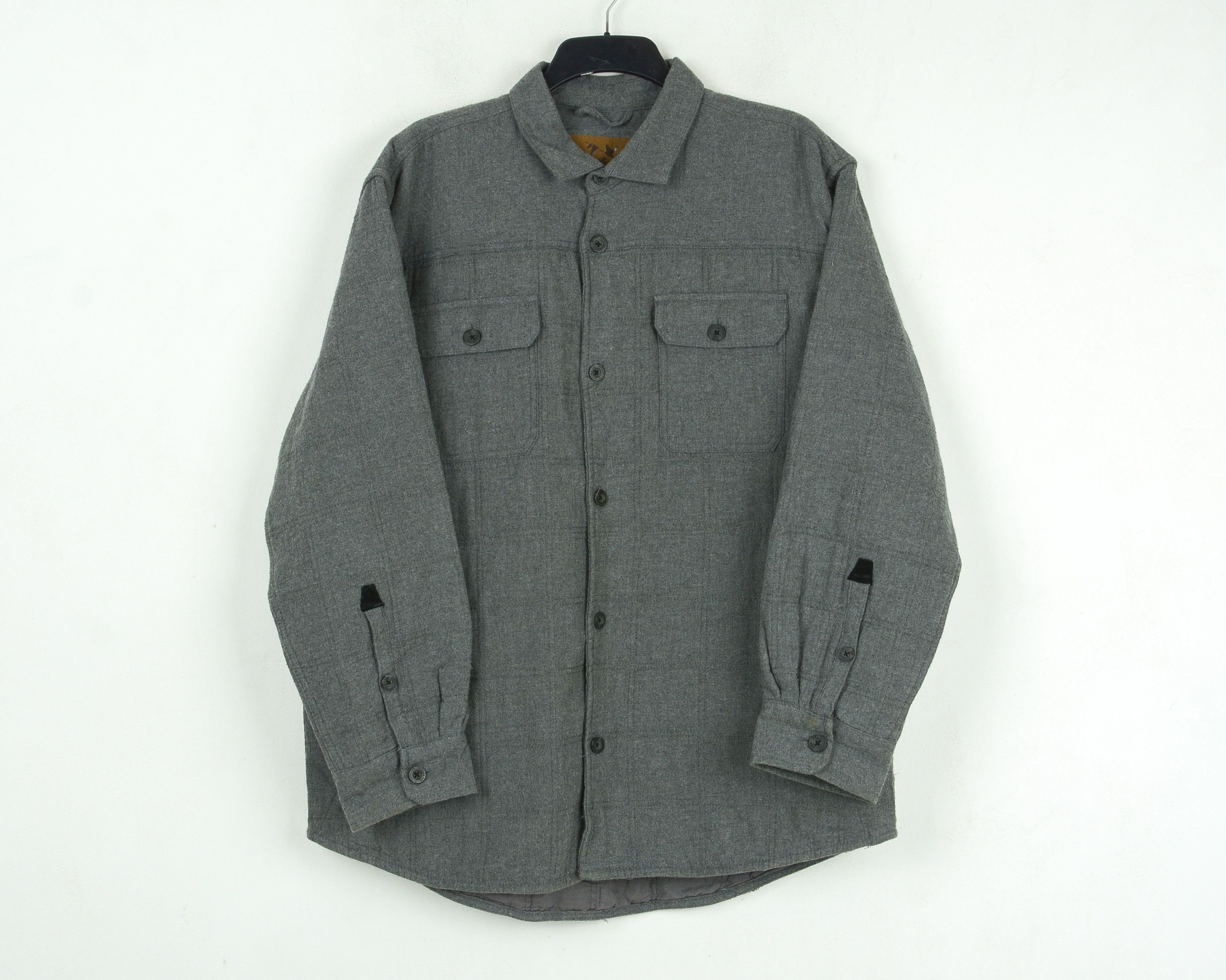 Vintage OUTDOOR LIFE Lined Over Shirt Button Jacket Casual chamois Size US XL / EU 56 / 4 - 1 Thumbnail