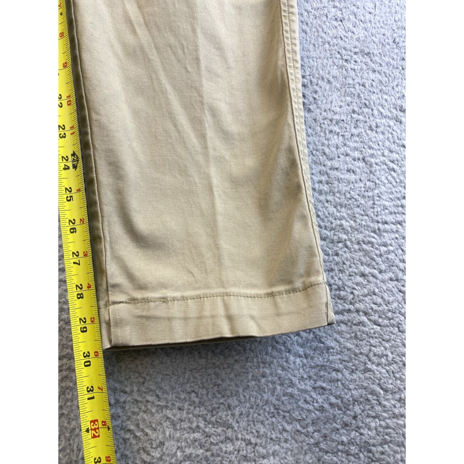 Levi's VINTAGE Levi's 502 Pants Men's Khaki Chino Stretch Cotton Regular Straight 38x30 Fall Winter Size US 38 / EU 54 - 4 Thumbnail