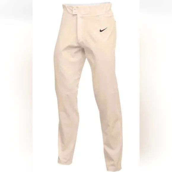 Nike Nike Team Vapor Prime Vented Baseball Game Pants Cream Size US 34 / EU 50 - 1 Thumbnail