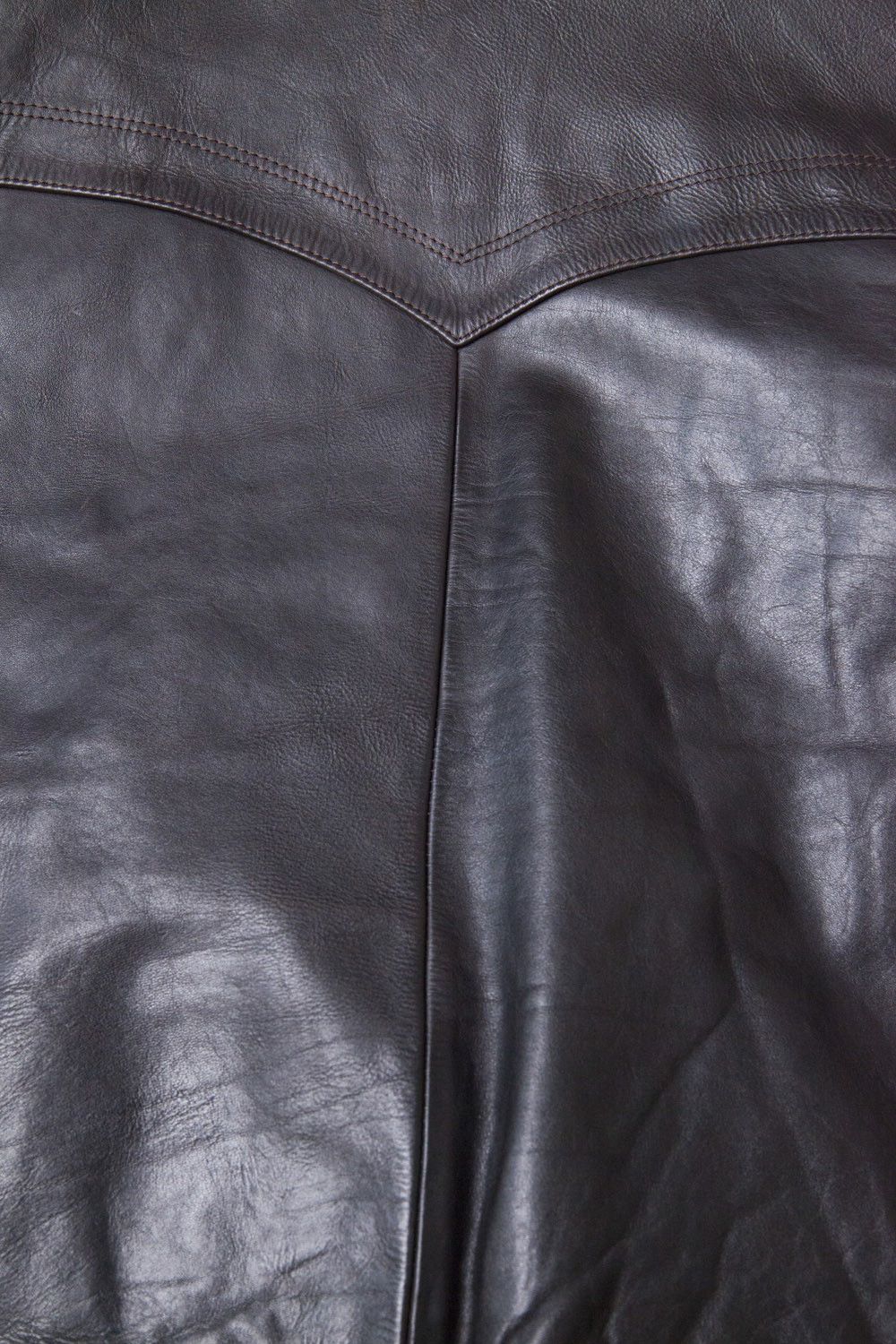 Vintage Vintage 1990's French A2 leather bomber jacket Size US M / EU 48-50 / 2 - 8 Thumbnail