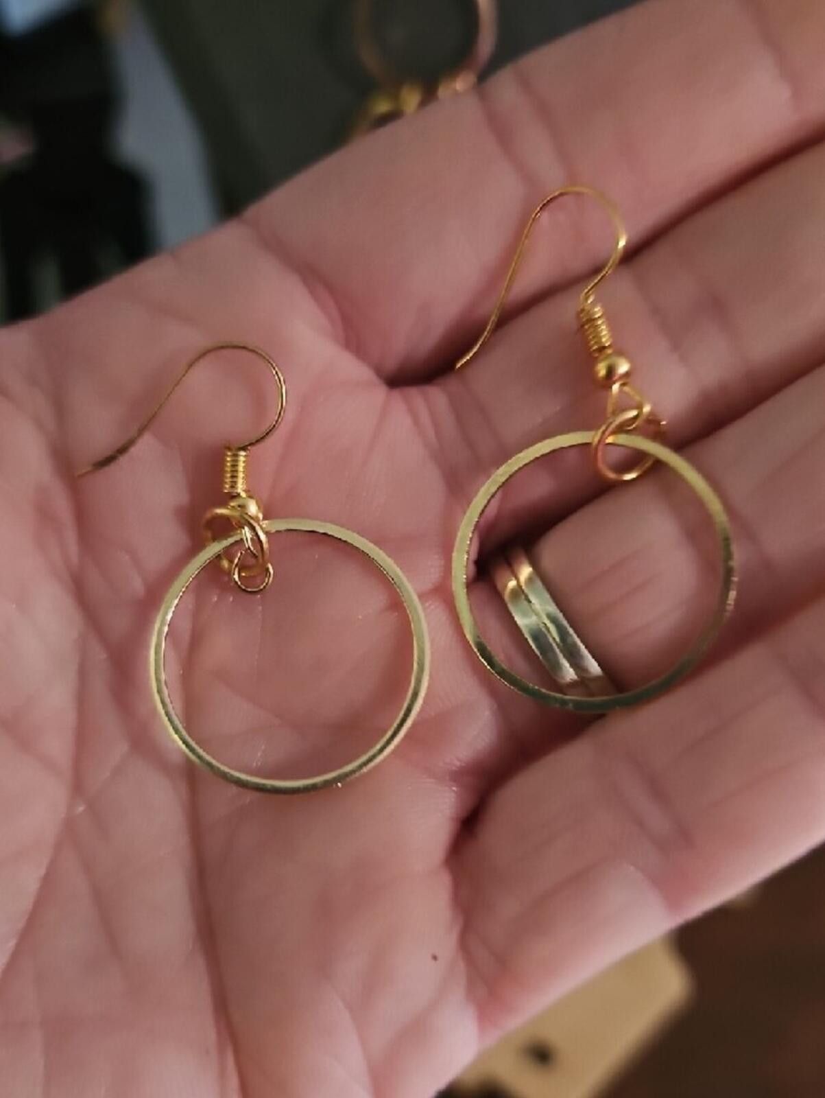 Other Circle Necklace and Earrings Set Size ONE SIZE - 4 Thumbnail