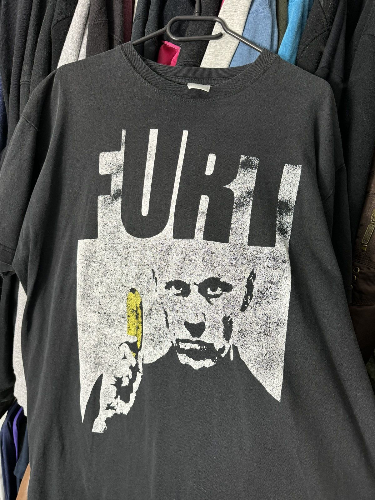 Band Tees × Vintage Vintage Washed German Metal Punk Band Rock Faded Rammstein Size US L / EU 52-54 / 3 - 6 Thumbnail