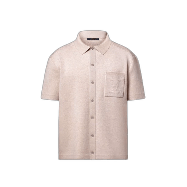 Louis Vuitton Short Sleeve Knit Polo Shirt