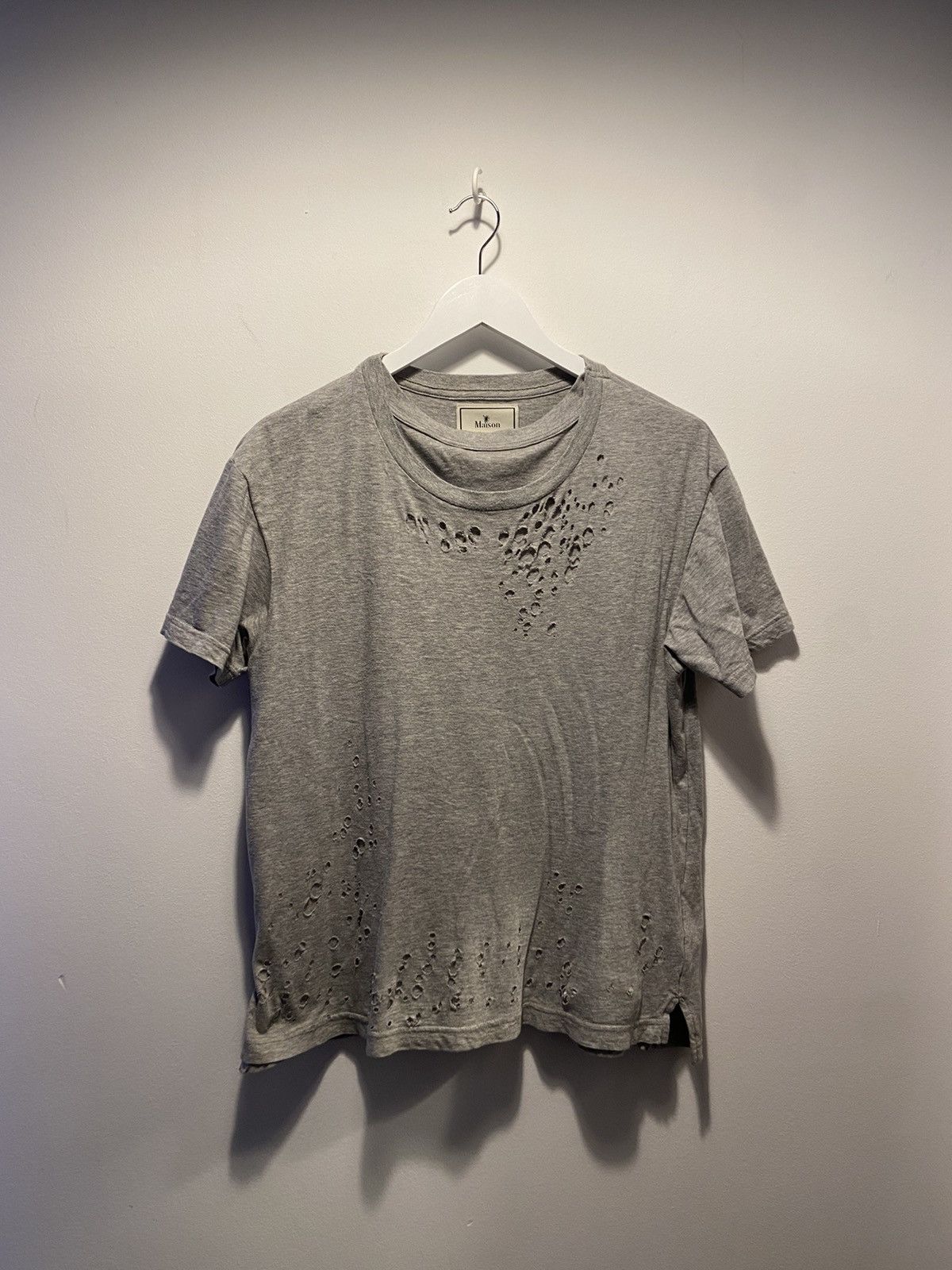 Maison MIHARA YASUHIRO Rare Maison Mihara Yasuhiro Distressed T shirt Size US M / EU 48-50 / 2 - 1 Thumbnail