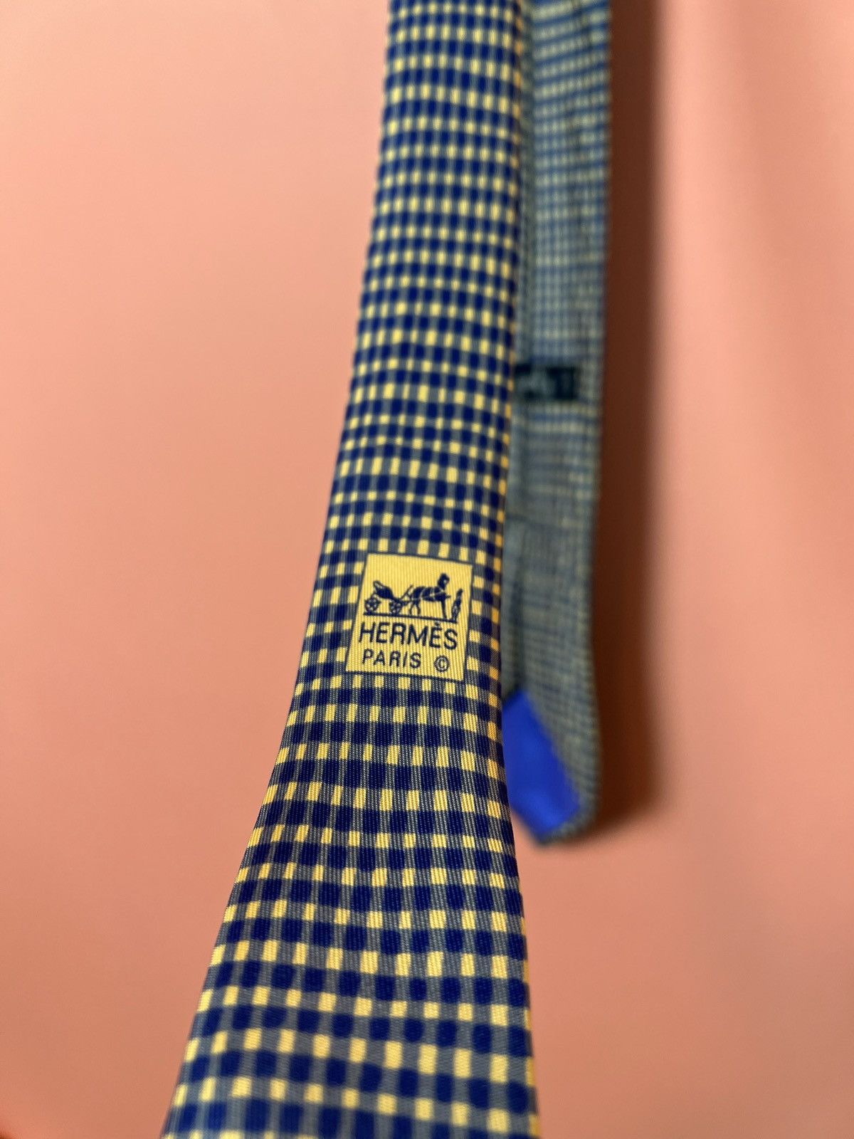 Hermes Hermes Italy vintage vtg rare tie silk luxury Size ONE SIZE - 4 Thumbnail