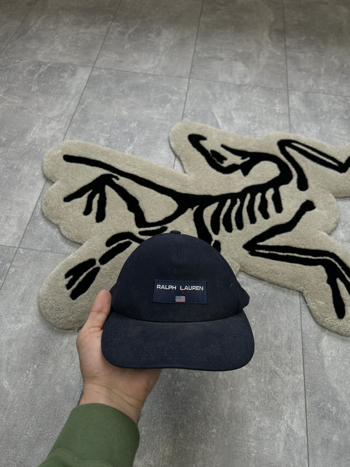 Polo Ralph Lauren Mens Vintage Polo Sport Ralph Lauren cap hats y2k rare Size ONE SIZE - 2 Thumbnail