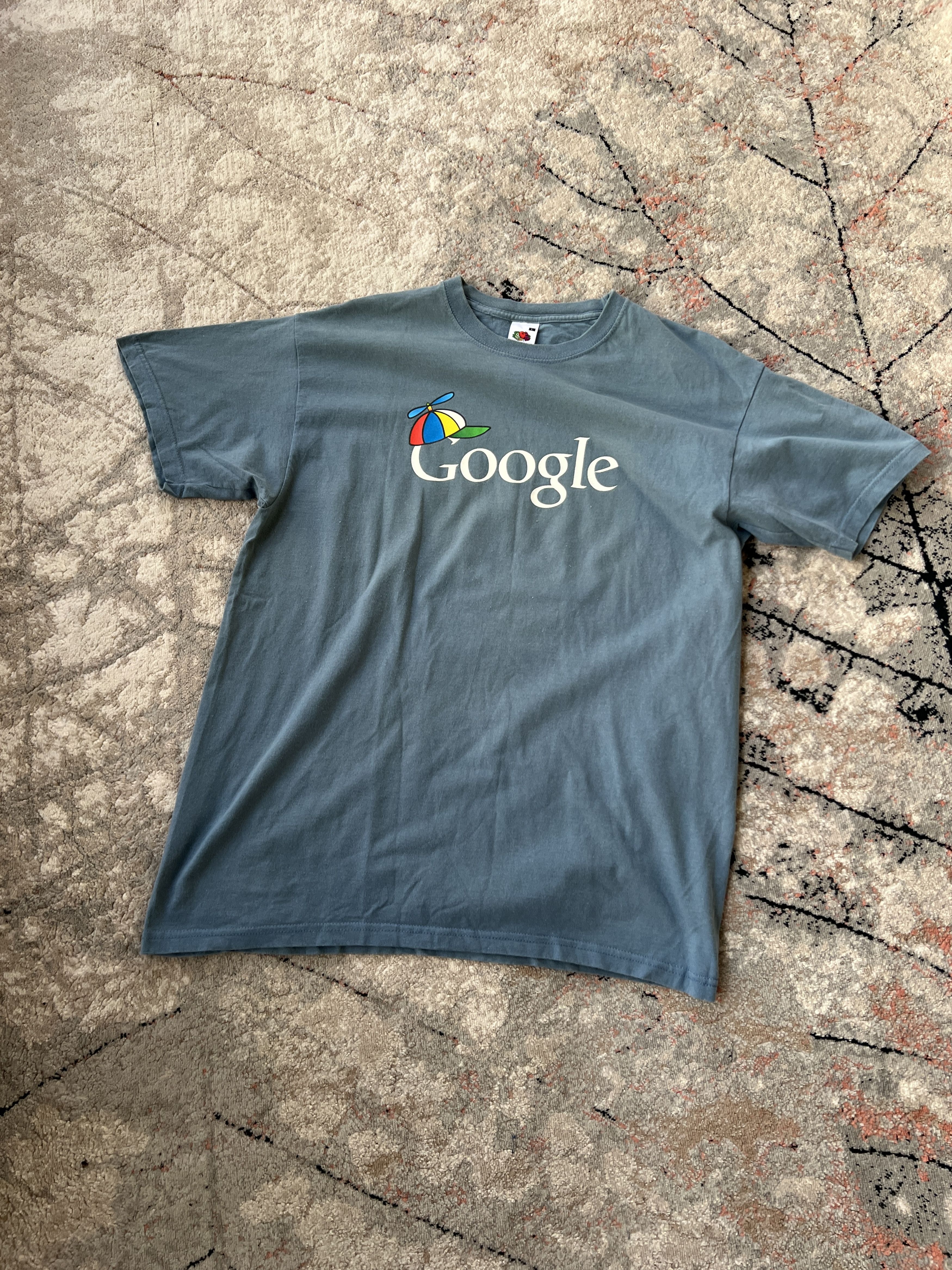 Fruit Of The Loom Google Vintage Tee Size US L / EU 52-54 / 3 - 1 Thumbnail