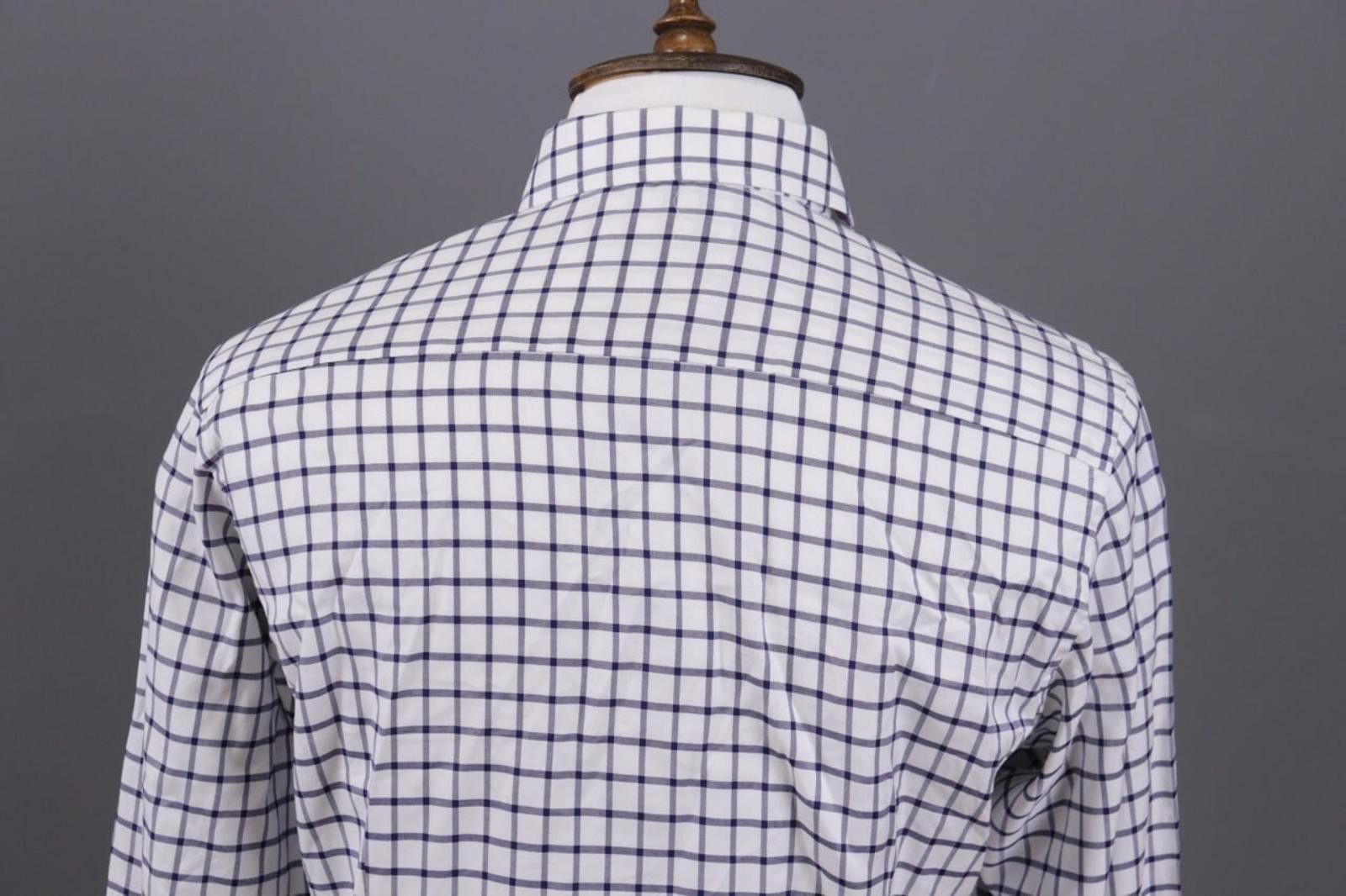 Eton Eton Contemporary Fit White Check Shirt Size 42 / 16 Size US M / EU 48-50 / 2 - 9 Thumbnail