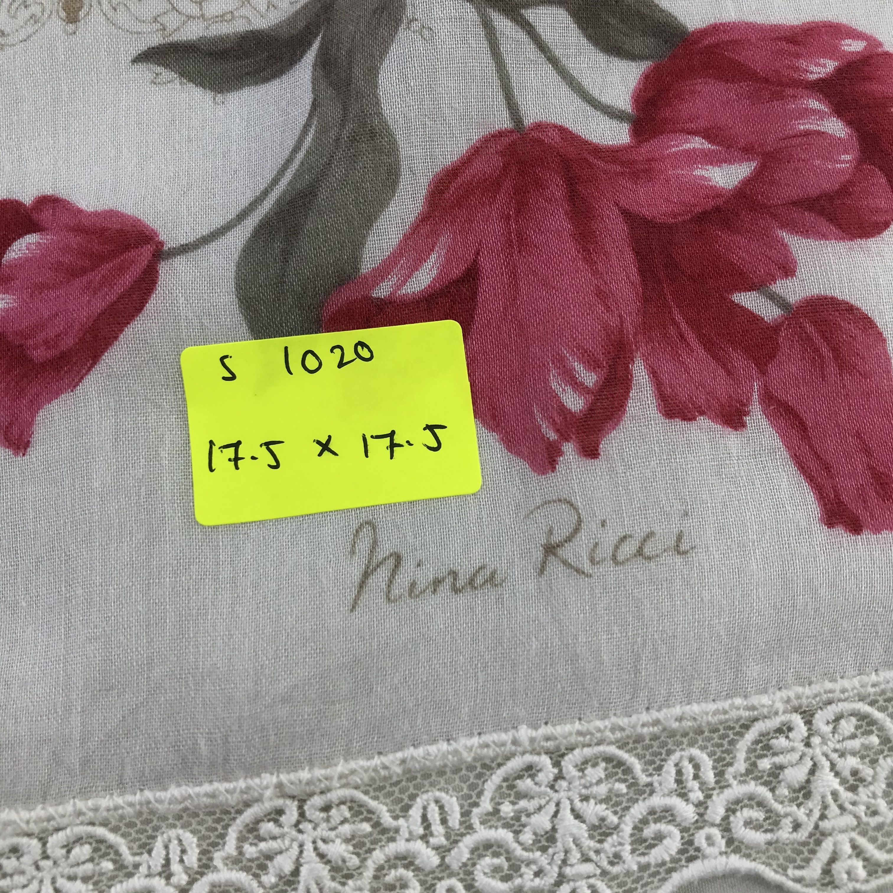 Nina Ricci × Vintage Nina Ricci Bandana / Handkerchief / Neckerchief - S1020 Size ONE SIZE - 5 Thumbnail