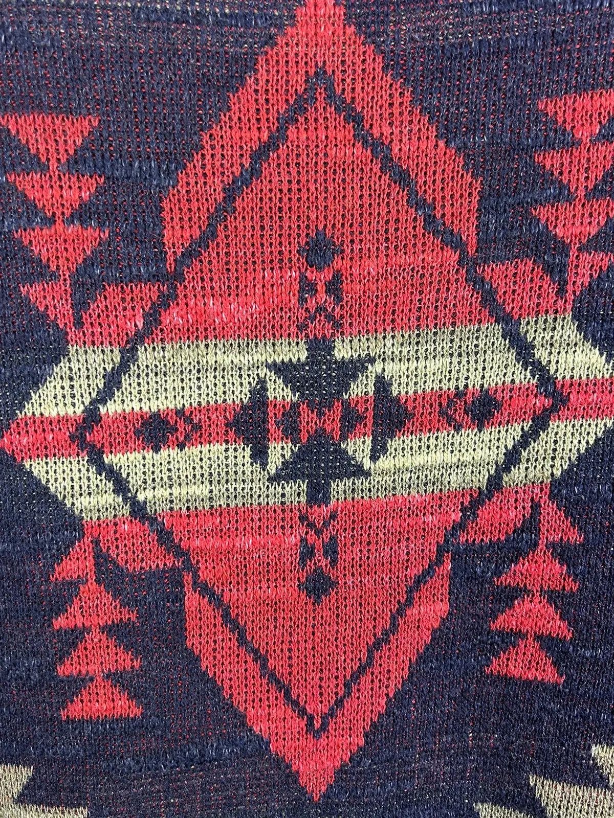 Polo Ralph Lauren Vintage Ralph Lauren Aztec American Flag USA Knit Sweater Size S / US 4 / IT 40 - 5 Thumbnail