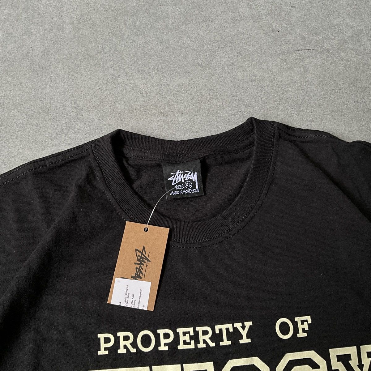 Stussy Stussy tee black Size US XL / EU 56 / 4 - 4 Thumbnail