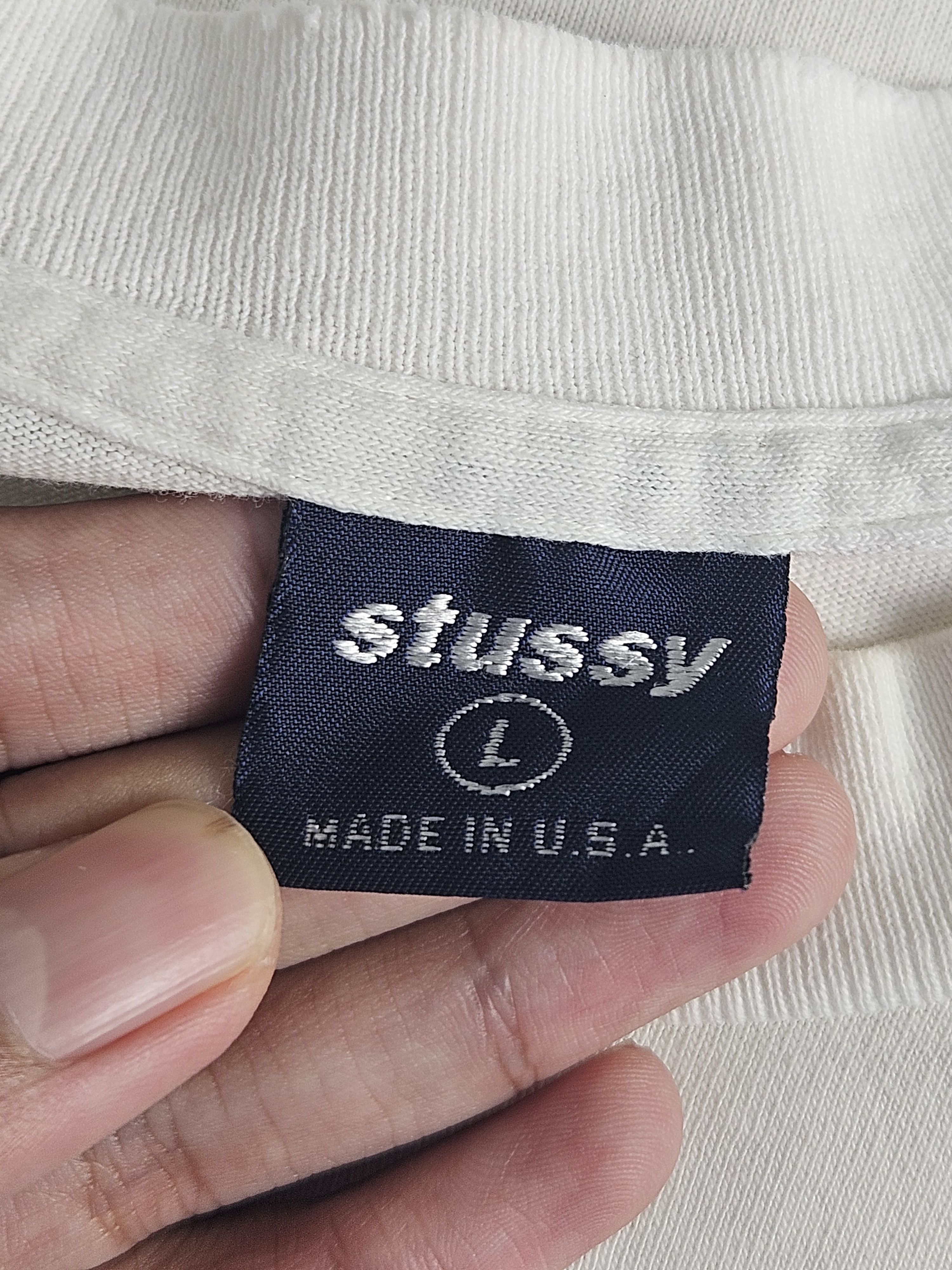 Stussy Vintage STUSSY USA logo 90s shirt Size US L / EU 52-54 / 3 - 5 Thumbnail
