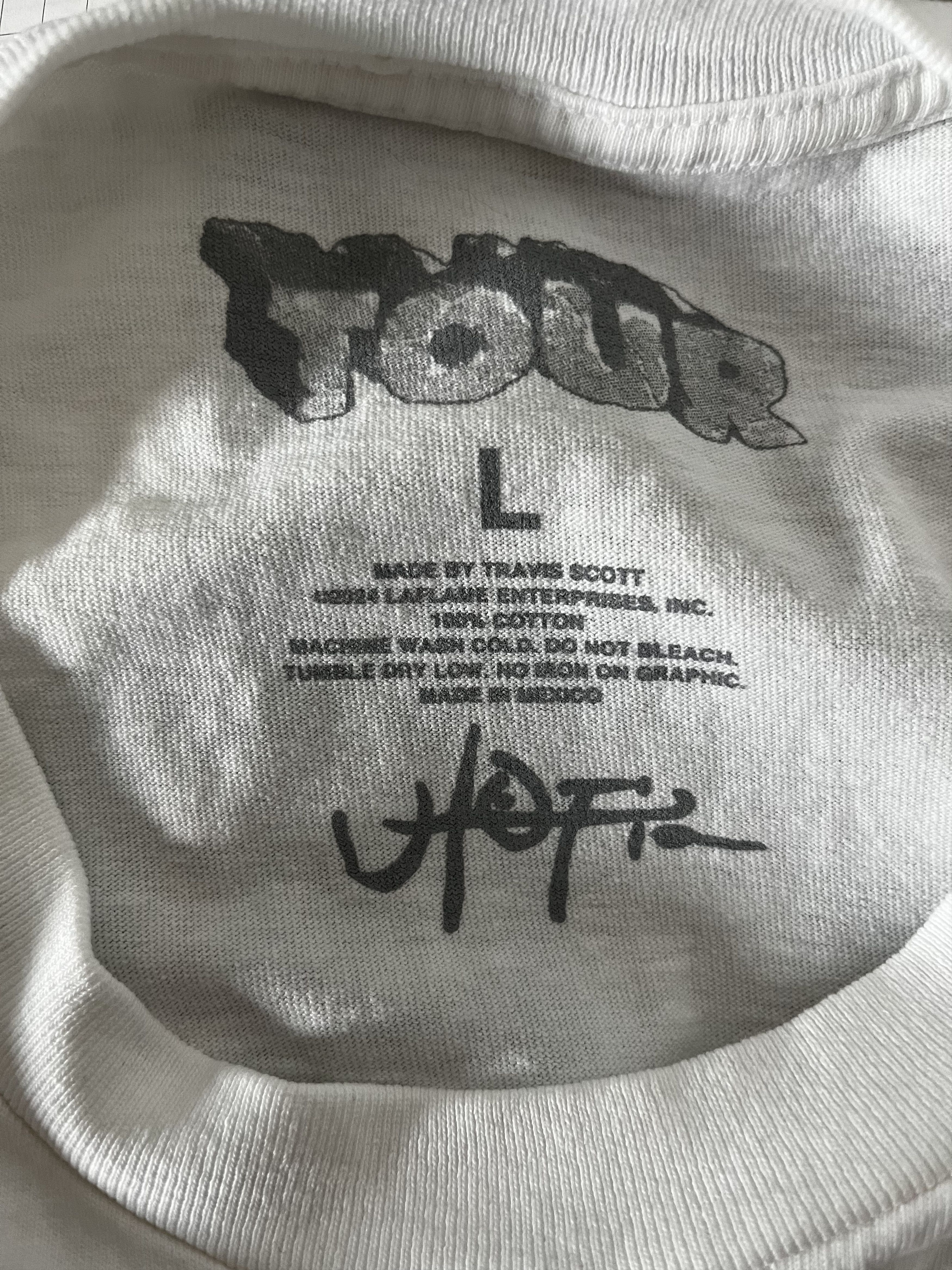 Travis Scott Travis Scott Utopia Tour MetLife T-Shirt Size US L / EU 52-54 / 3 - 6 Thumbnail