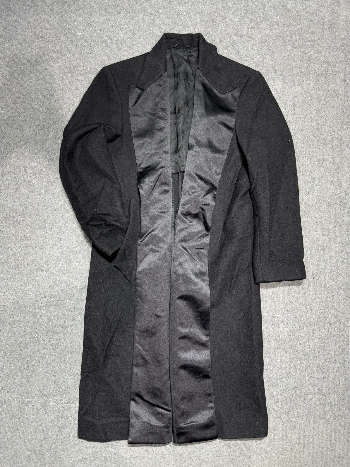 Raf Simons RAF SIMONS SS17 LONG COAT WITH POINTED REVERS Size US M / EU 48-50 / 2 - 4 Thumbnail