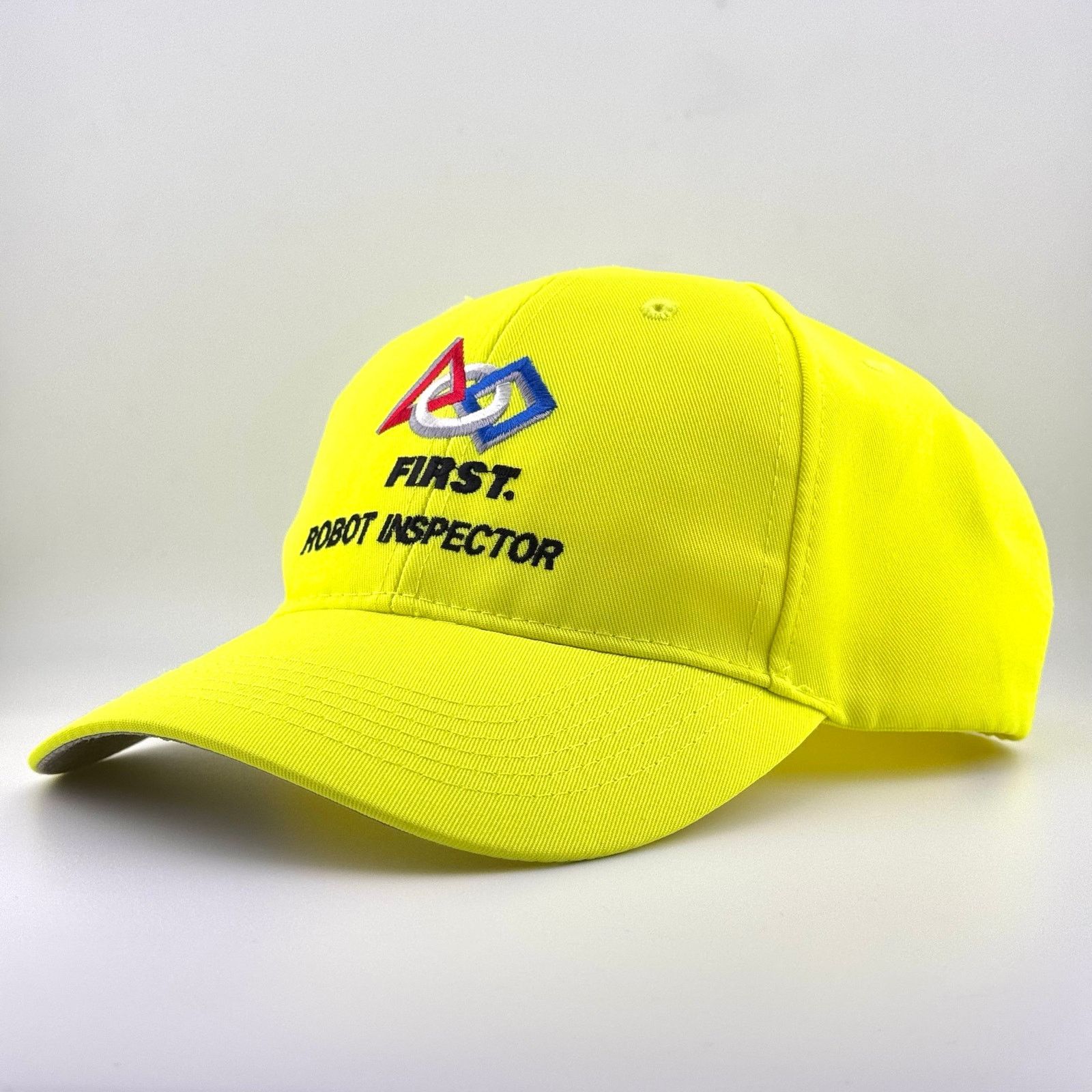 Vintage FIRST Robot Inspector Neon Cap Embroidered Baseball Hat Size ONE SIZE - 2 Thumbnail