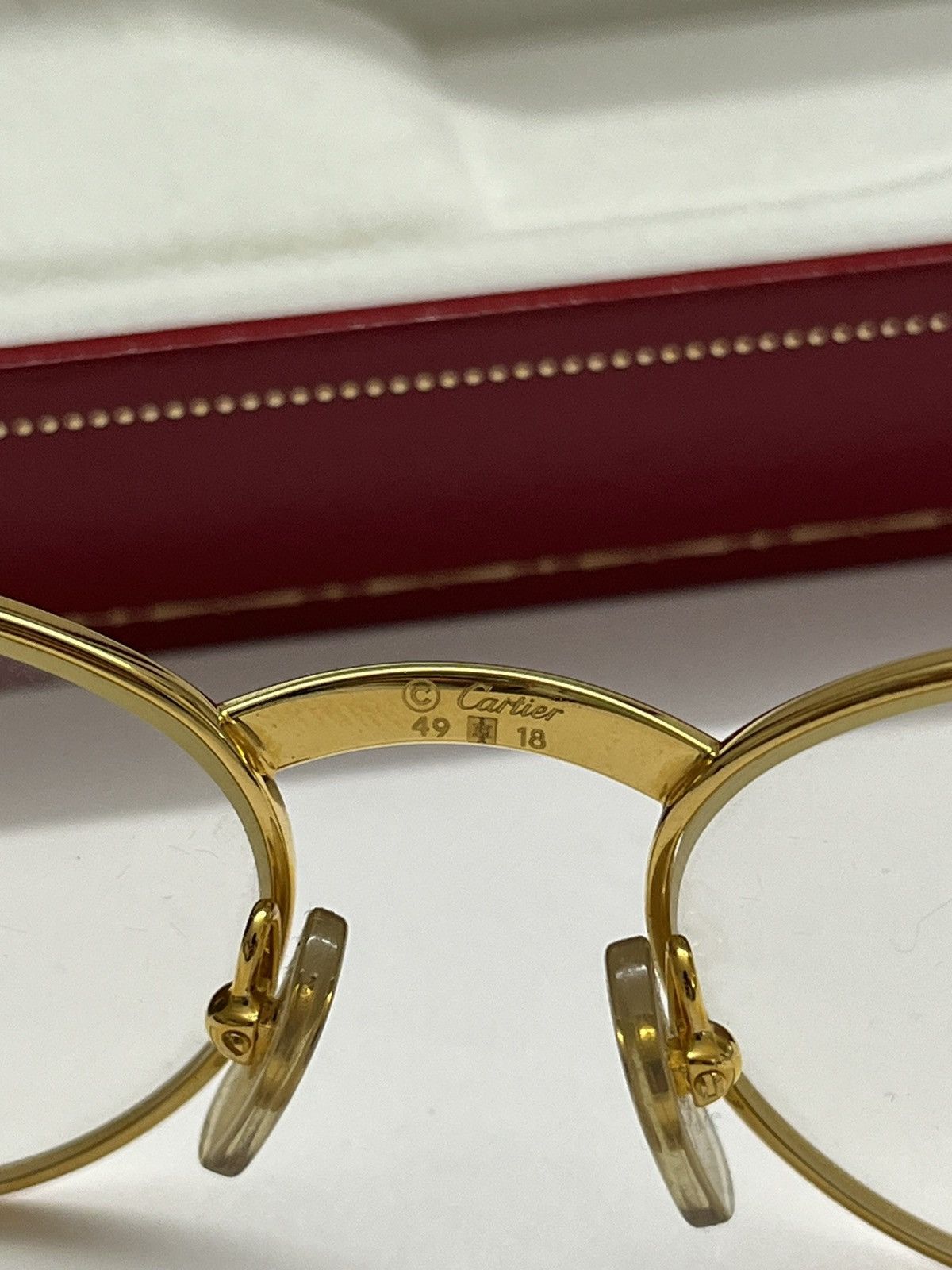 Cartier × Vintage Cartier Saint-Honoré vintage eyeglasses full set included Size ONE SIZE - 5 Thumbnail