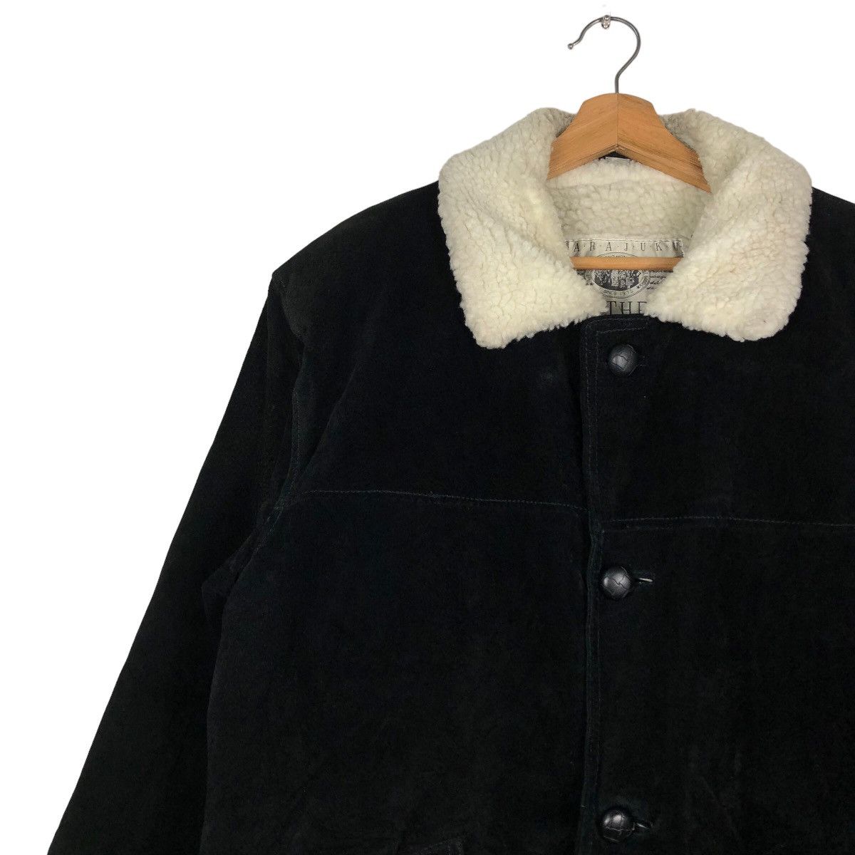 Japanese Brand 🔥Vtg Shearling Leather Jacket Harajuku Mother Issey Miyake Size US M / EU 48-50 / 2 - 7 Thumbnail