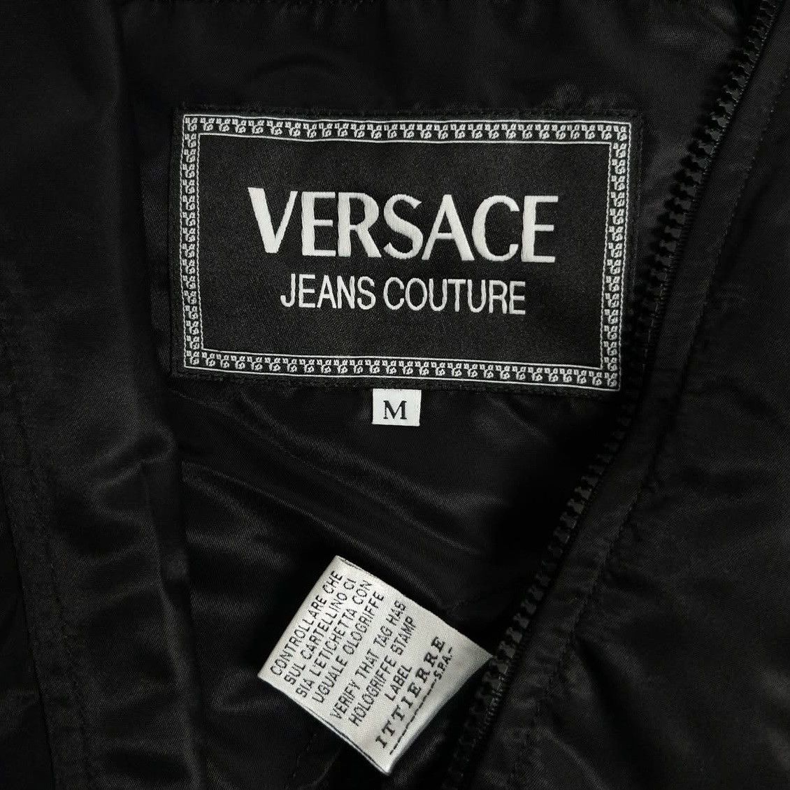 Versace × Vintage Vintage versace jeans couture nylon jacket Size US M / EU 48-50 / 2 - 8 Thumbnail