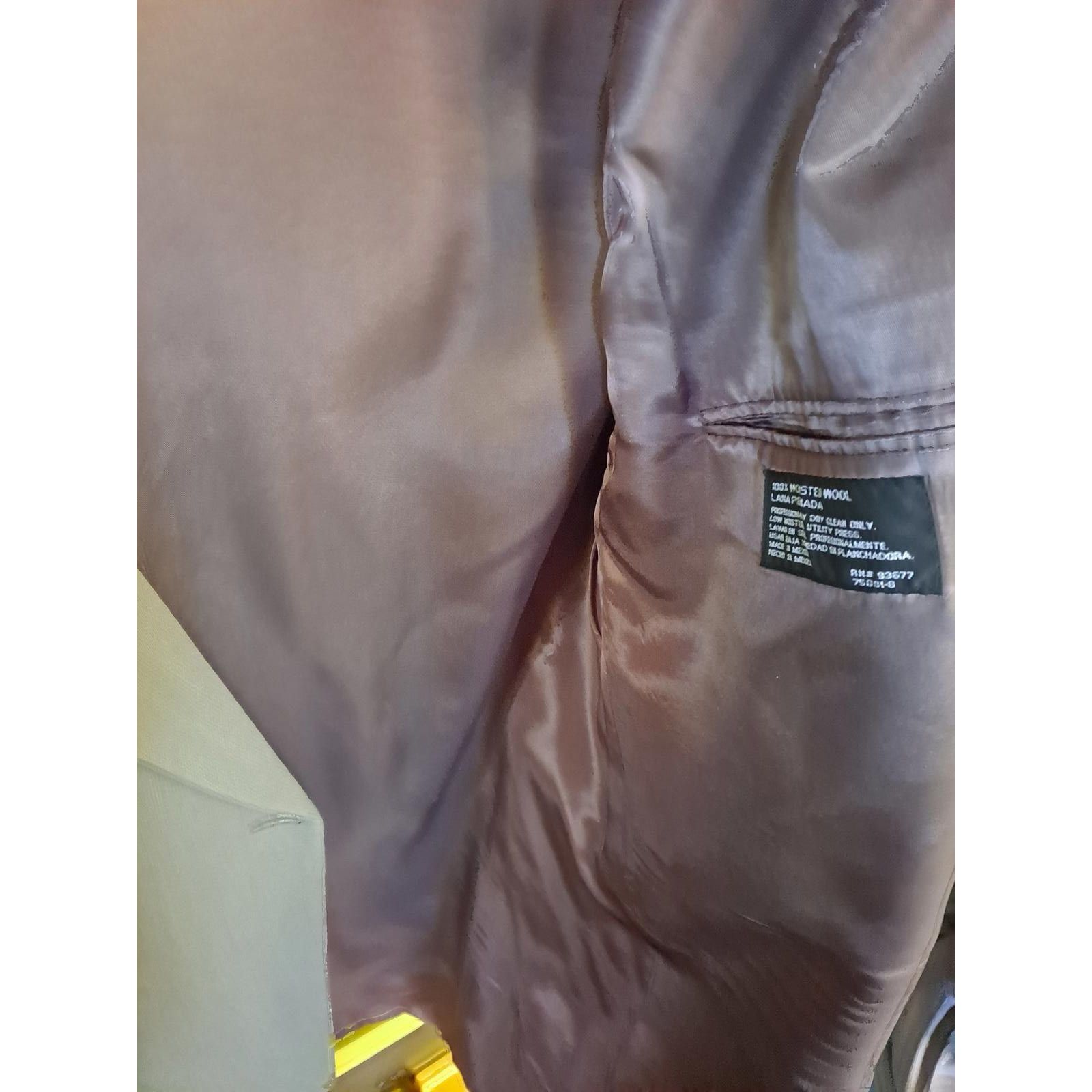 Other Canti di Milano Tan Blazer 100% Worsted Wool Size 42R - 5 Thumbnail