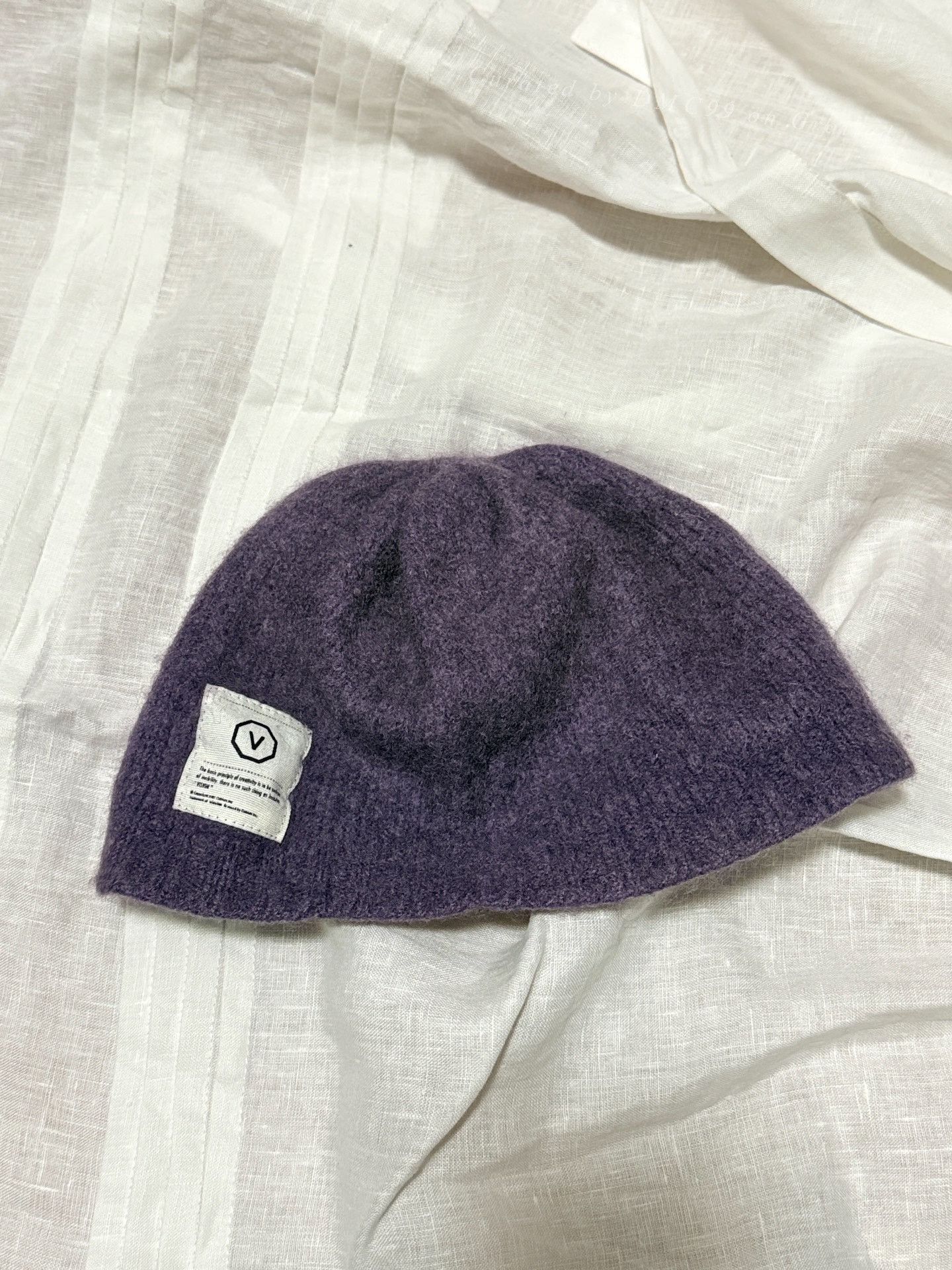 Visvim VISVIM Rare Cashmere Purple Beanie Size ONE SIZE - 1 Thumbnail