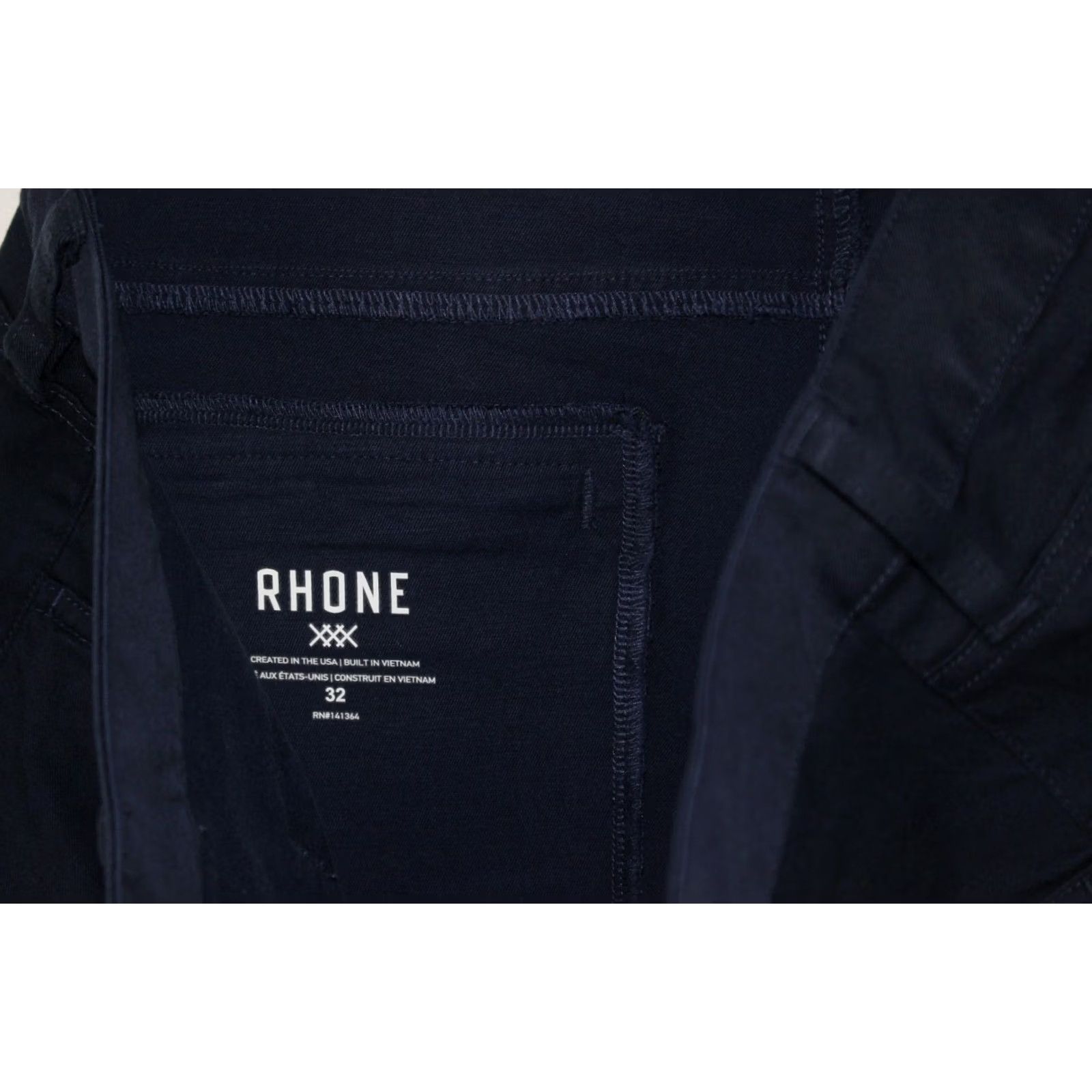 Rhone Rhone Everyday Twill 5 Pocket Slim Pants Size 32 x 33 Navy Blue 101253 Size US 32 / EU 48 - 4 Thumbnail