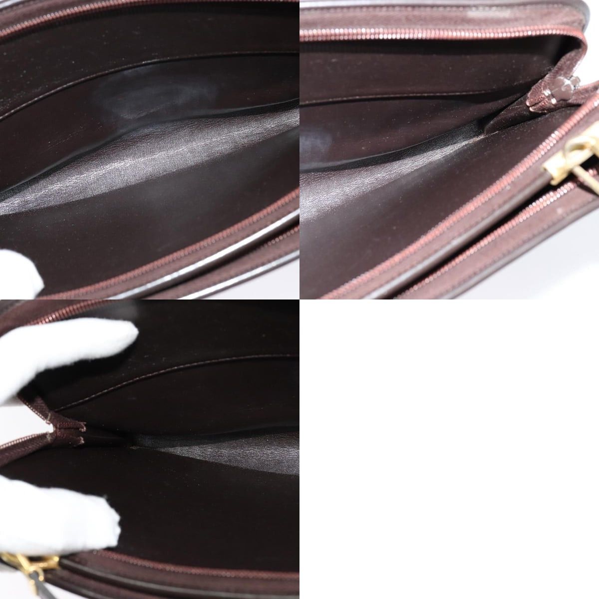 Dior DIOR Trotter Canvas Shoulder Bag Brown Gold Size ONE SIZE - 12 Thumbnail