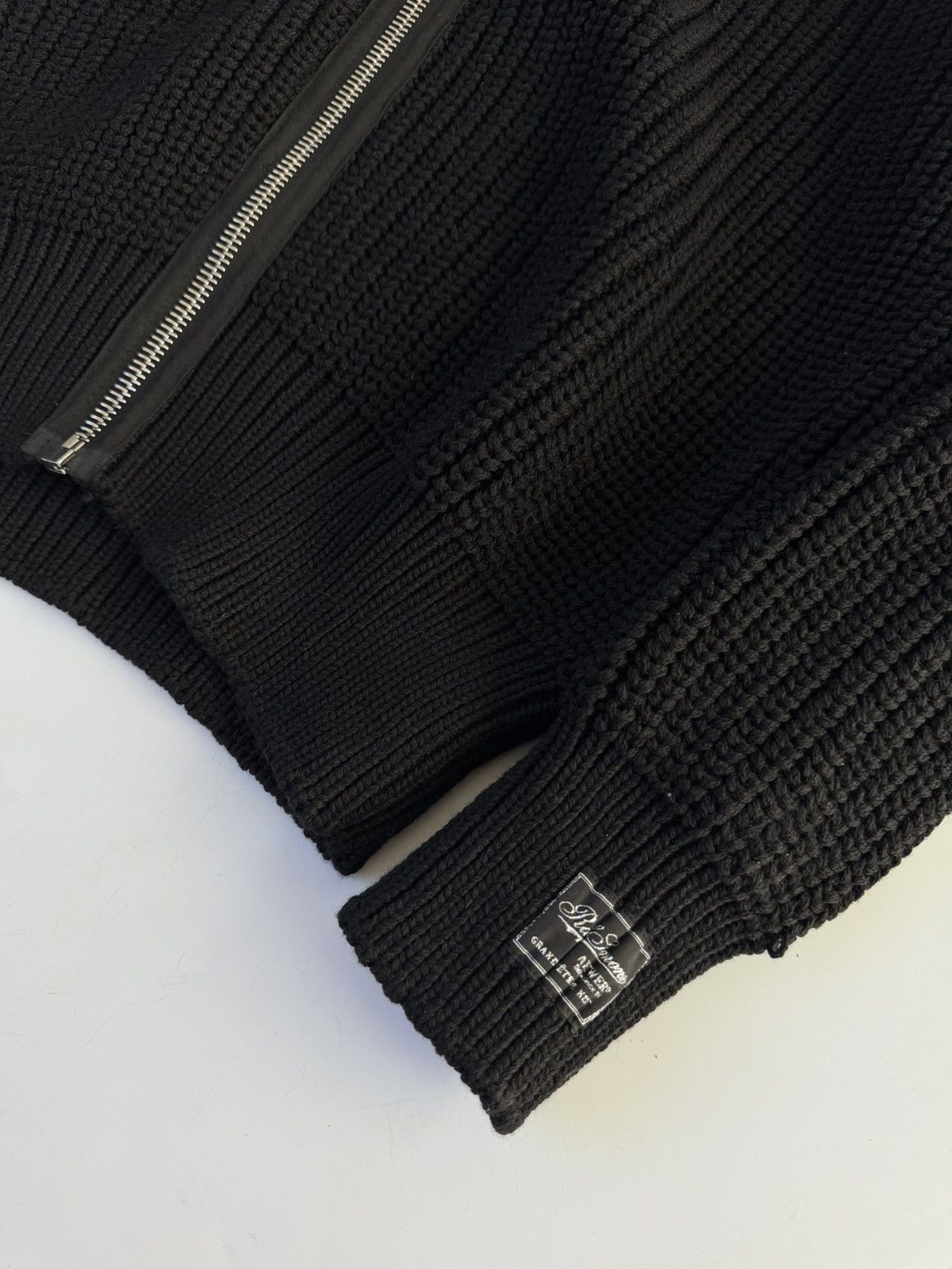 Raf Simons Raf Simons Zip Up Bulky Knit Turtleneck Cardigan Size US S / EU 44-46 / 1 - 5 Thumbnail