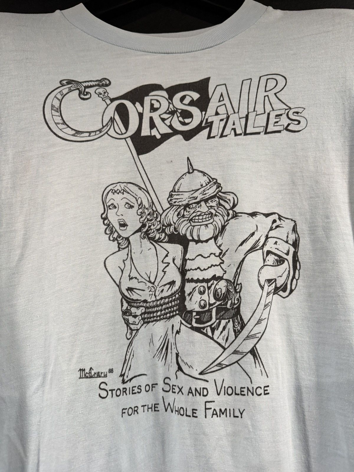Vintage 1988 Vintage Soft Thin Single Stitch Rare Cult Grunge Tee M Size US M / EU 48-50 / 2 - 6 Thumbnail