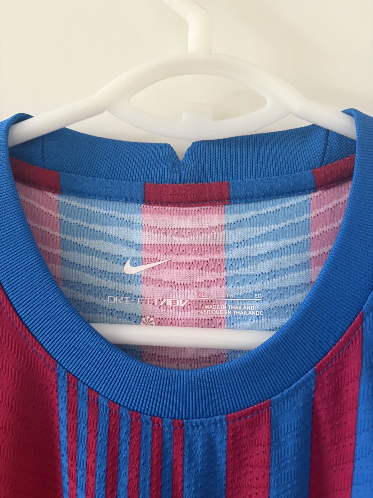 Barcelona nike 2021/2022 domowa ADV meczowa — zdjęcie 3