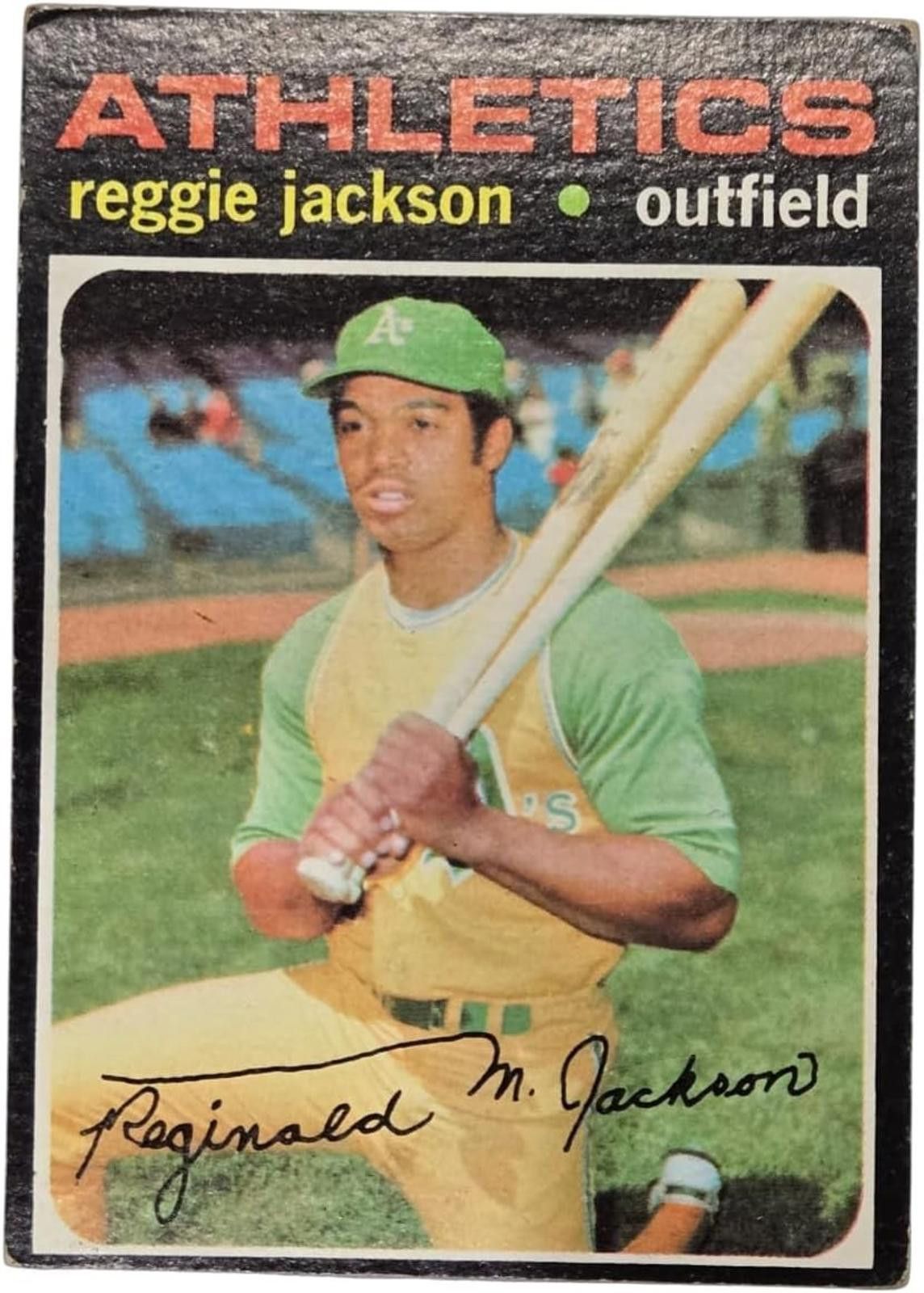 Other 1971 Topps #20 Vintage Reggie Jackson Oakland Athletics Size ONE SIZE - 1 Thumbnail