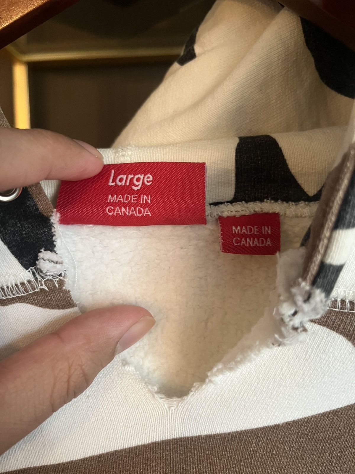 Supreme Supreme Urban Cow Camo Box Logo Hoodie Size US L / EU 52-54 / 3 - 8 Thumbnail