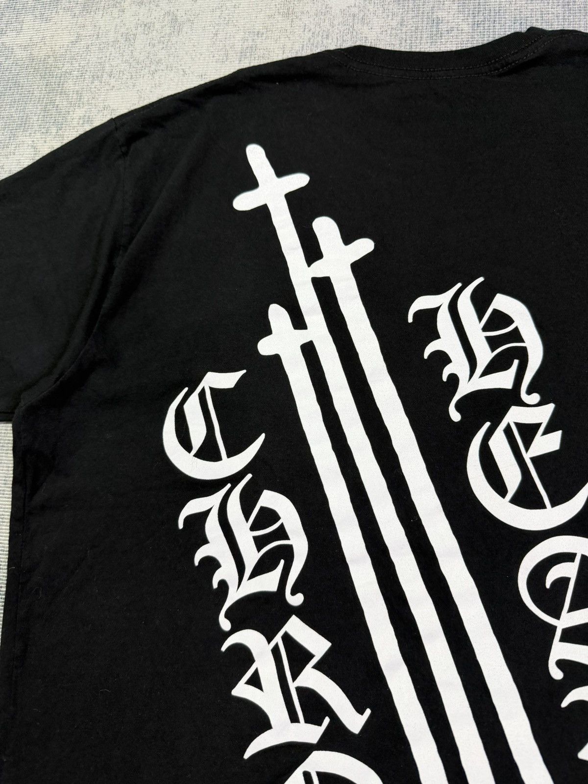 Chrome Hearts LIKE NEW! RS3 BIG THREE CROSS Size US XL / EU 56 / 4 - 7 Thumbnail