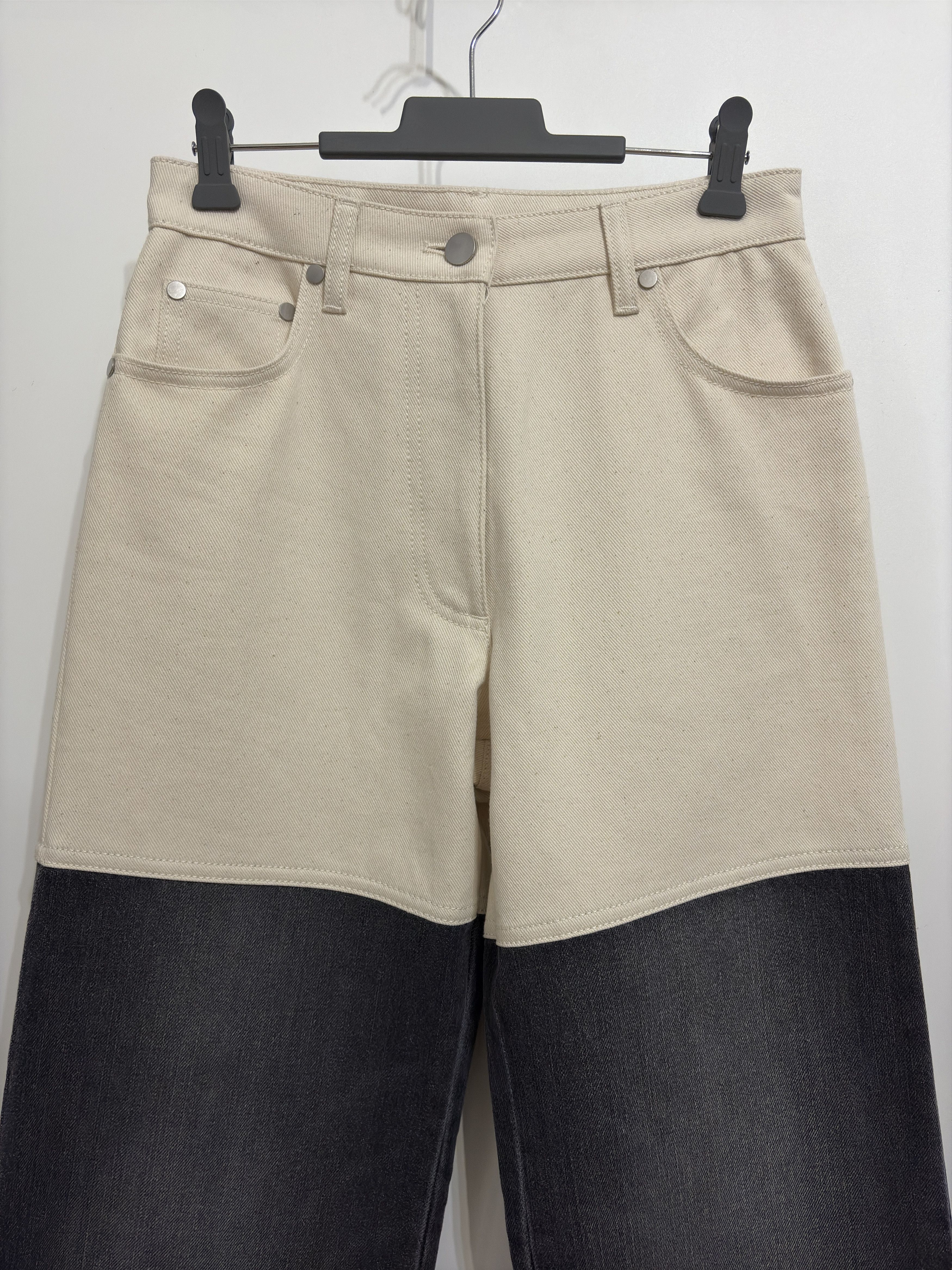 Peter Do 22SS Combo Denim Pants Size 26" / US 2 / IT 38 - 3 Thumbnail