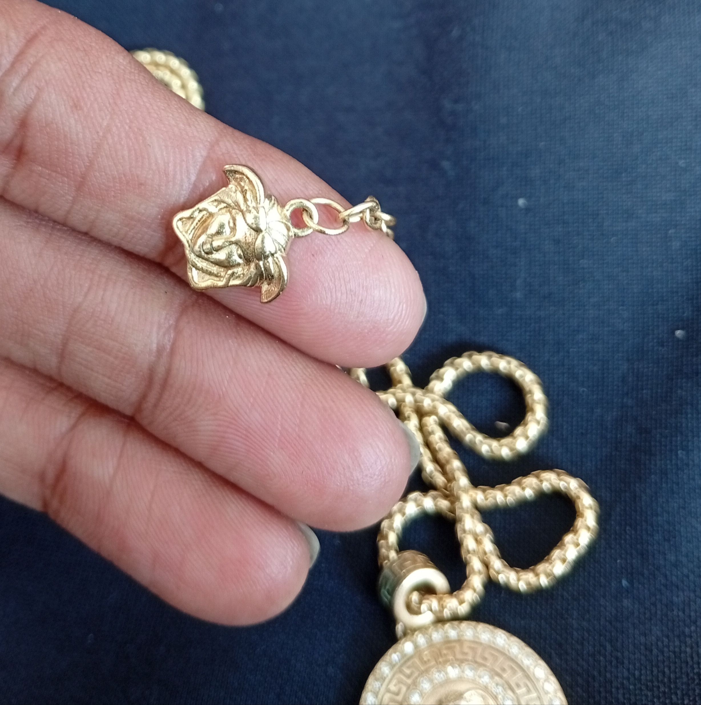 Versace Versace medusa necklace Size ONE SIZE - 4 Thumbnail