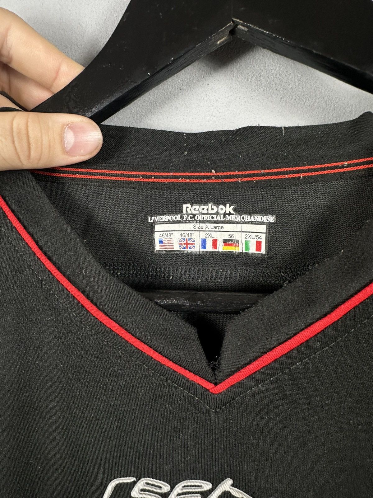 Reebok Liverpool 2002 2003 away football shirt jersey Reebok XL Size US XL / EU 56 / 4 - 4 Thumbnail