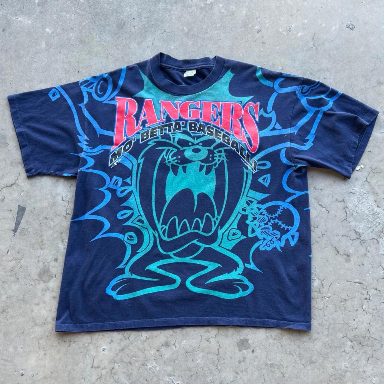 Designer 1993 Texas Rangers Taz Size US XL / EU 56 / 4 - 1 Thumbnail
