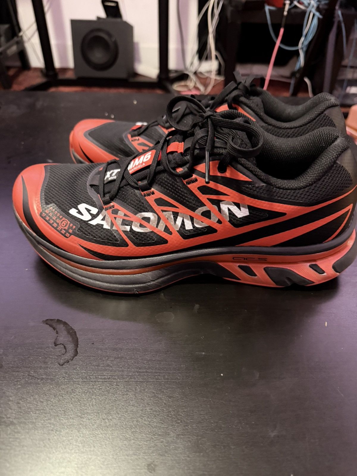 Salomon XT-MM6 Maison Margiela Black Red 11 2025