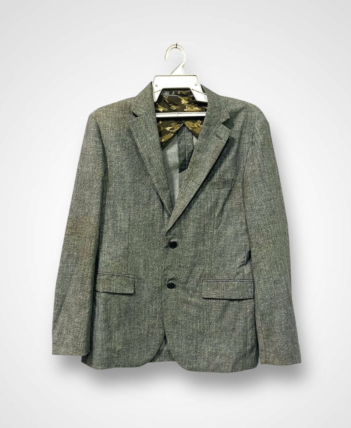 Issey Miyake × Japanese Brand × Tete Homme Tete Homme by Issey Miyake Blazer Size US M / EU 48-50 / 2 - 1 Thumbnail