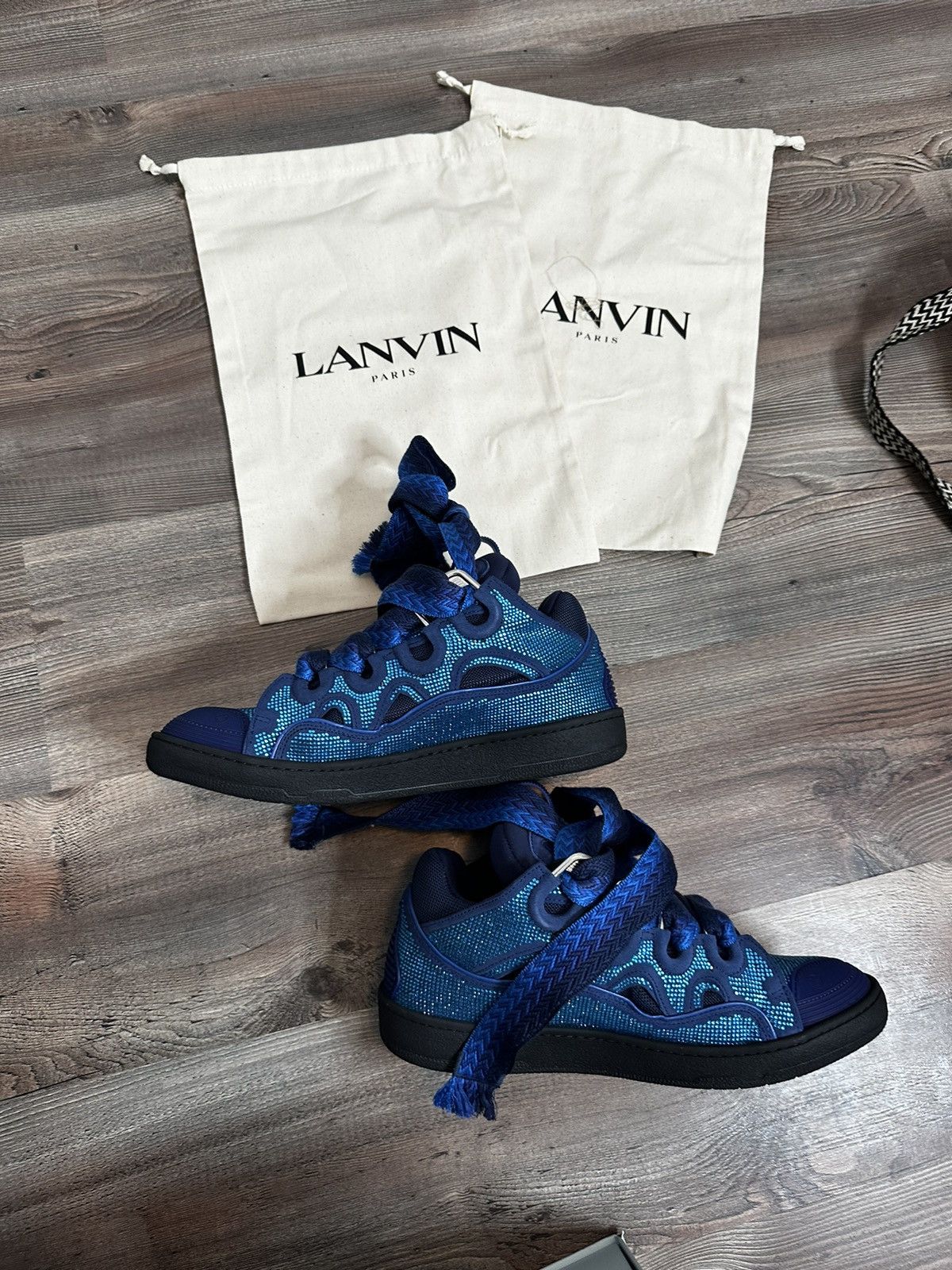 Lanvin Lanvin Curb x Swarovski Size US 12 / EU 45 - 2 Thumbnail