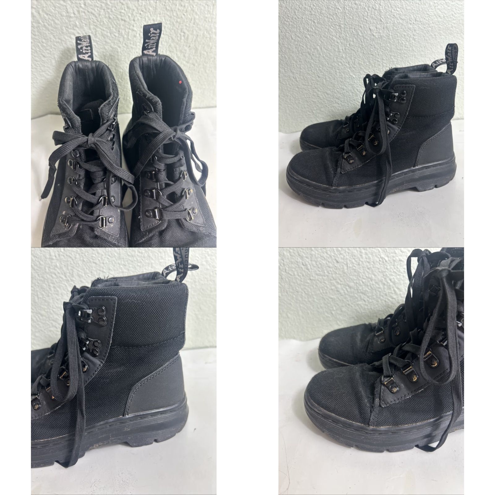 Dr. Martens Dr Martens Combs W Poly Combat Boots Womens Shoes Size 7 Black High Top Docs Style Combat Boots Mens? Womens? 7 Size S / US 4 / IT 40 - 8 Thumbnail