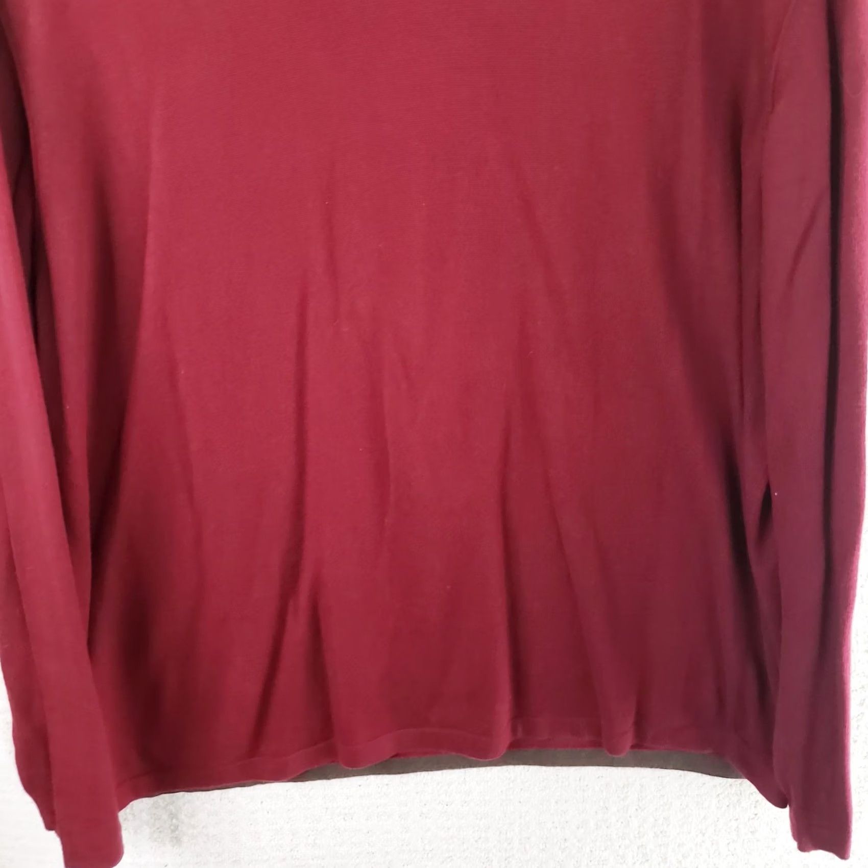 Tommy Bahama Tommy Bahama Sweater Men 2XL Maroon Cashmere Cotton V-Neck Pullover Knit Size US XXL / EU 58 / 5 - 3 Thumbnail