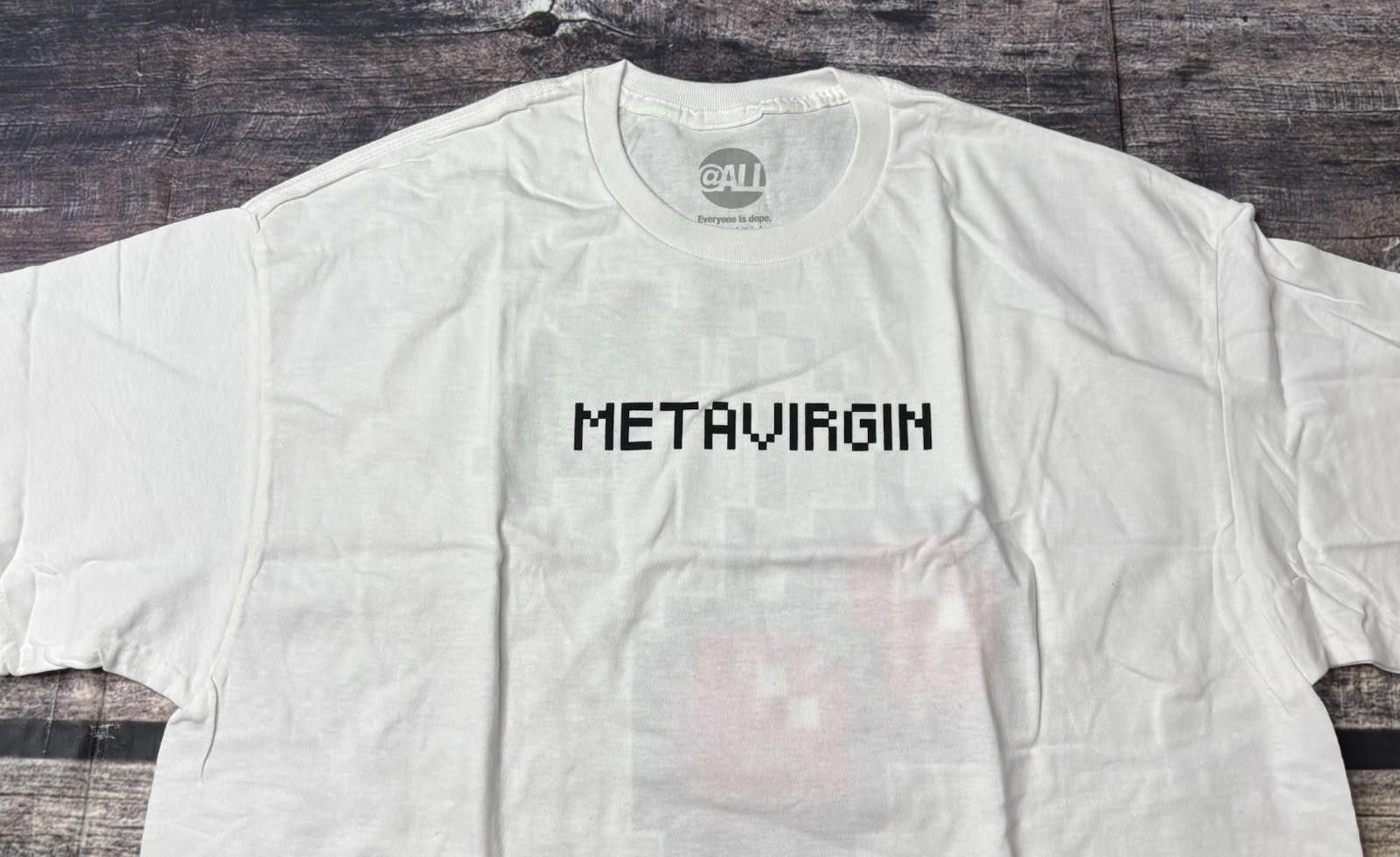 Other Metavirgin T-Shirt Men's XL White Digital Cherry Cotton Size US XL / EU 56 / 4 - 3 Thumbnail