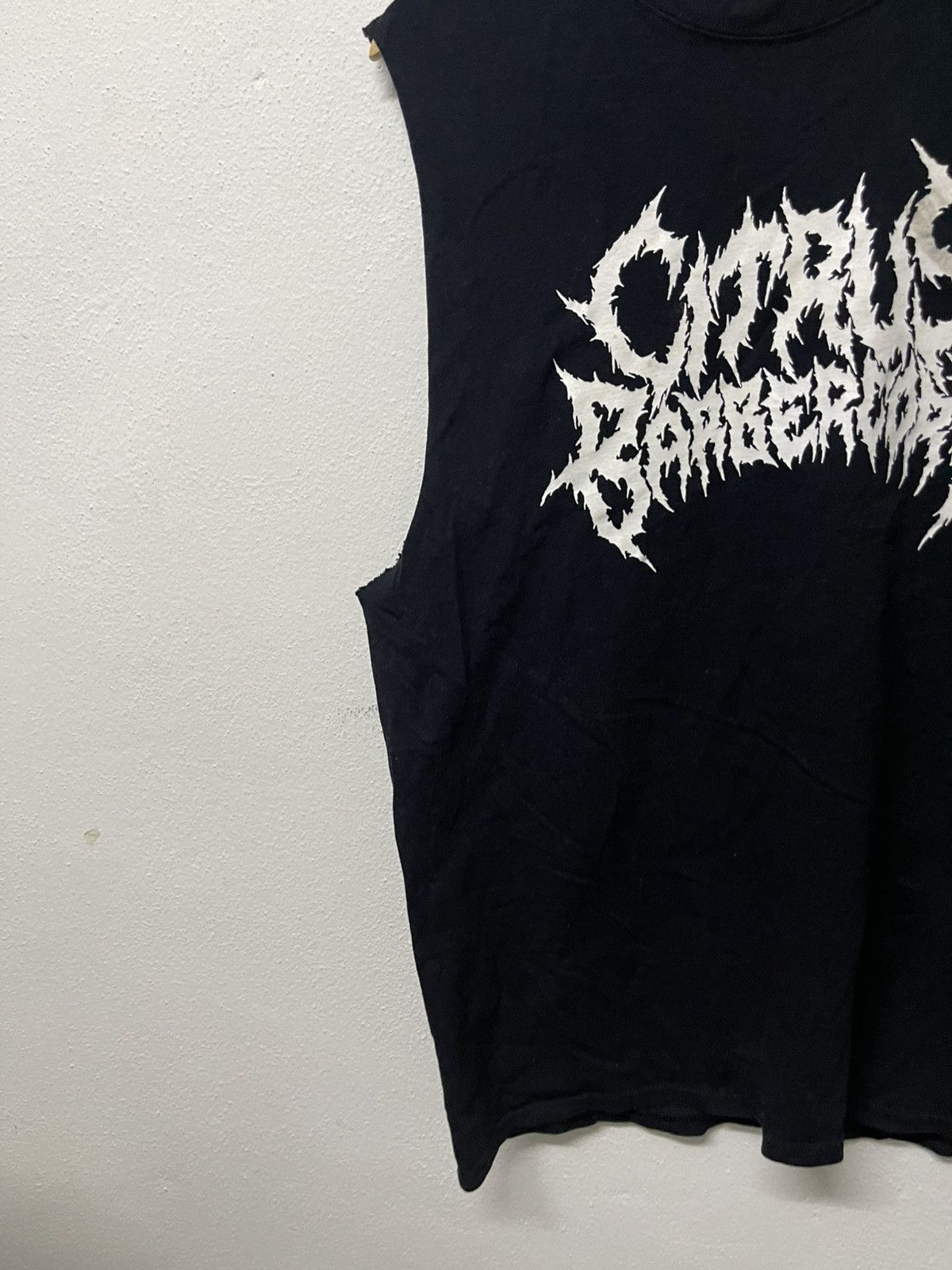 Band Tees 2000s METAL BAND SLEEVELESS SHIRT RARE Size US L / EU 52-54 / 3 - 4 Thumbnail