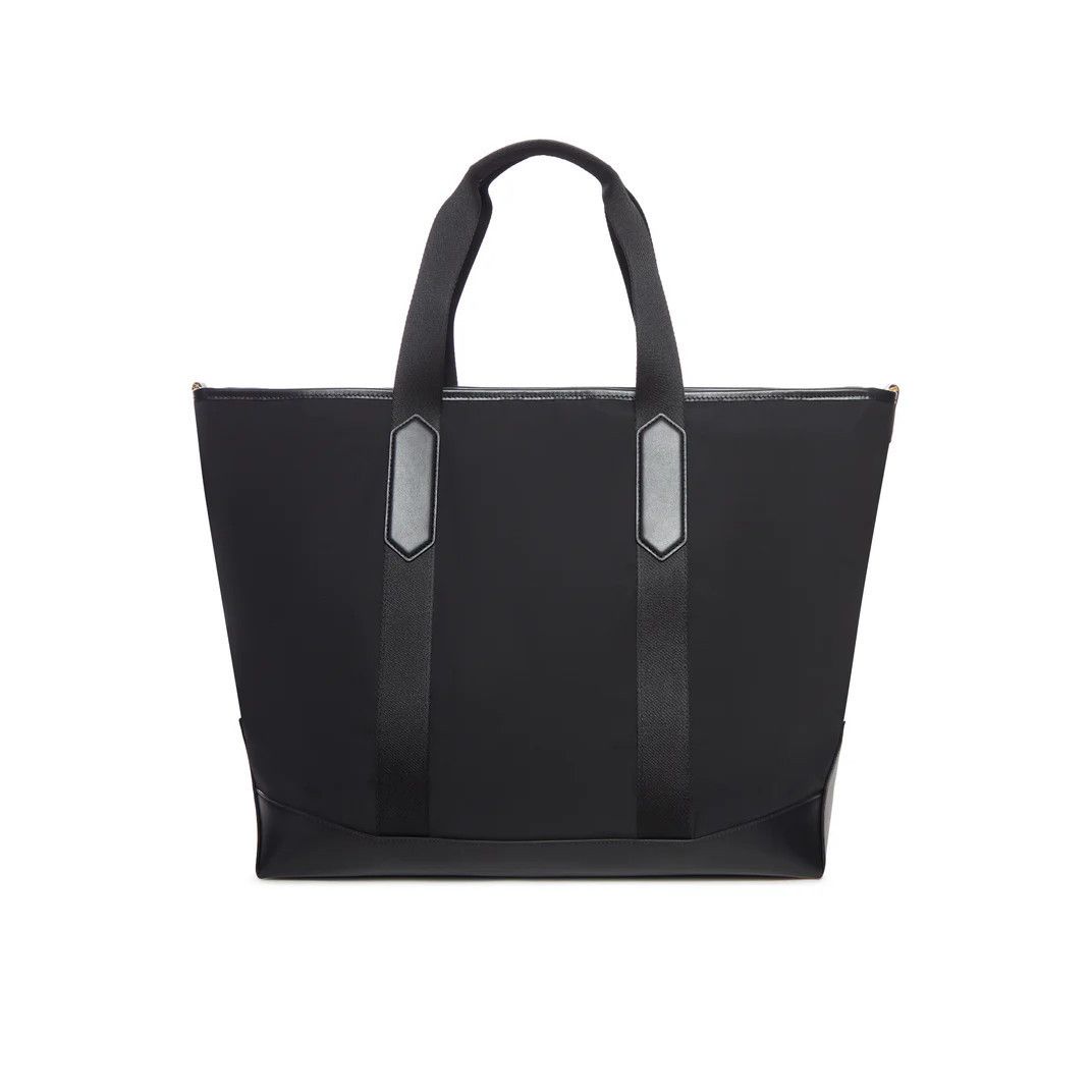Tom Ford TOM FORD Black Nylon/Leather Tote Bag New Size ONE SIZE - 3 Thumbnail