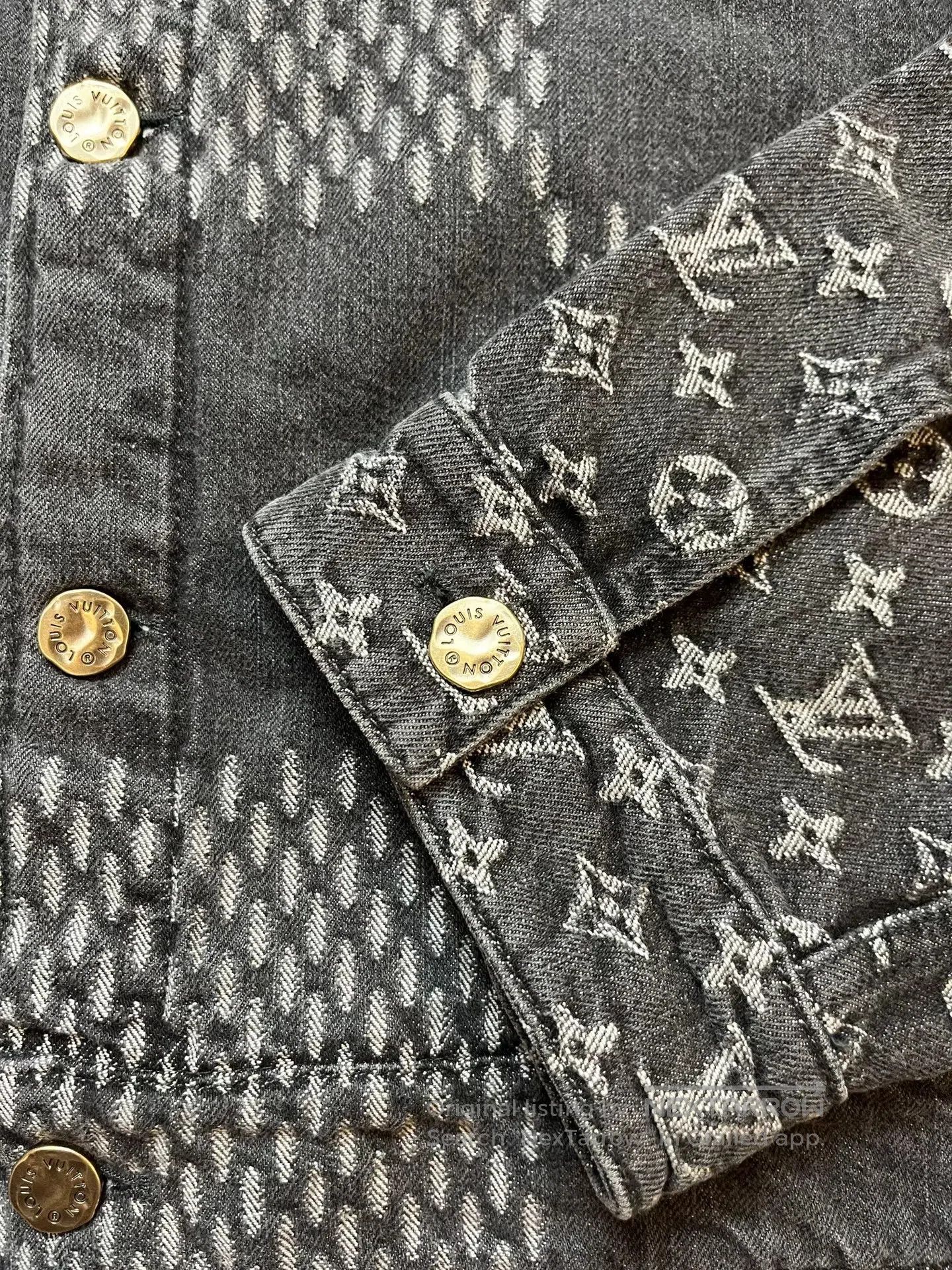 Louis Vuitton Louis Vuitton Denim jacket (rare large size)| Size US XL / EU 56 / 4 - 4 Thumbnail
